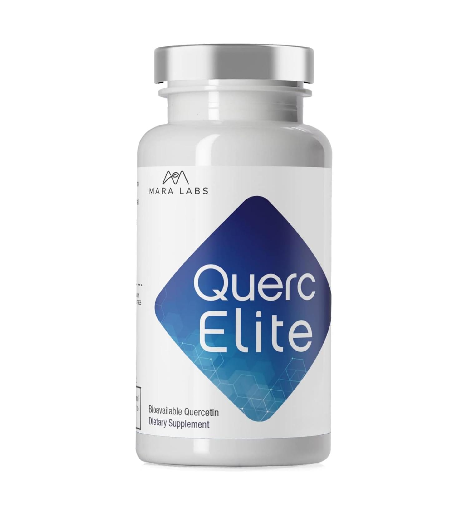 Mara Labs QuercElite Bioavailable Quercetin | 350 mg Quercetin and 250 mg Broccoli Seed Complex | 30 Vegan Capsules - Buy Online on GoSupps.com