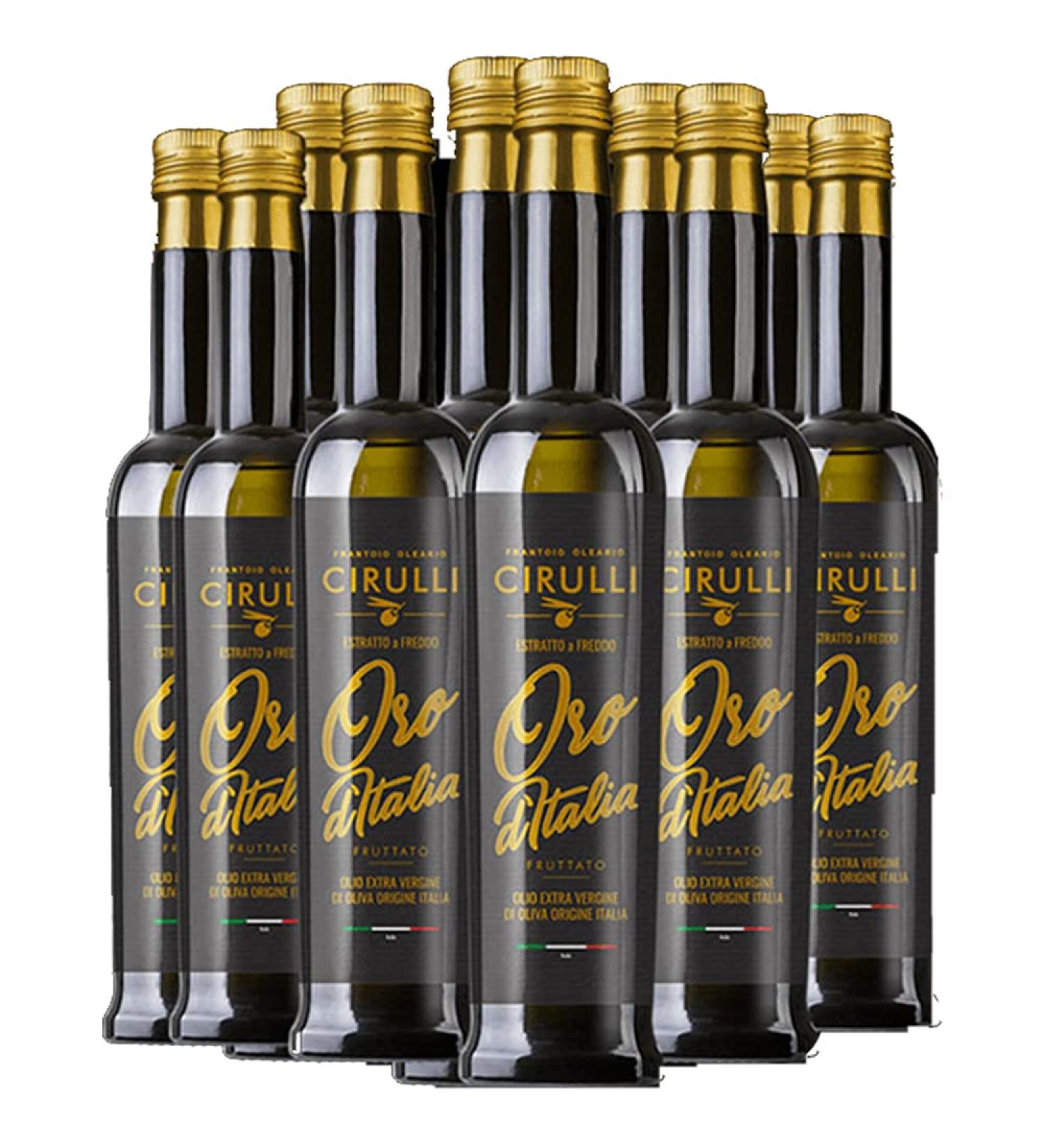  Frantoio Oleario Cirulli 750ml Bottle - Organic Extra Virgin Italian Olive Oil - Organic Cold Extracted - Buy Online on GoSupps.com