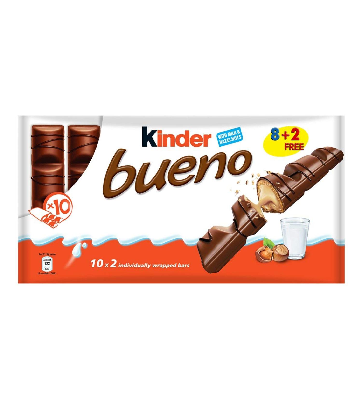 Kinder Bueno Bars(20X43) gram 860 Grams - Buy Online on GoSupps.com