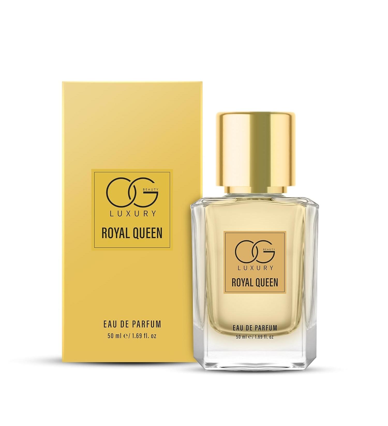 O.G BEAUTY LUXURY Royal Queen Eau De Parfum 50ml | Long-Lasting Perfume | Perfect for Special Events & Date Nights | Premium Gift for Her - Buy Online on GoSupps.com