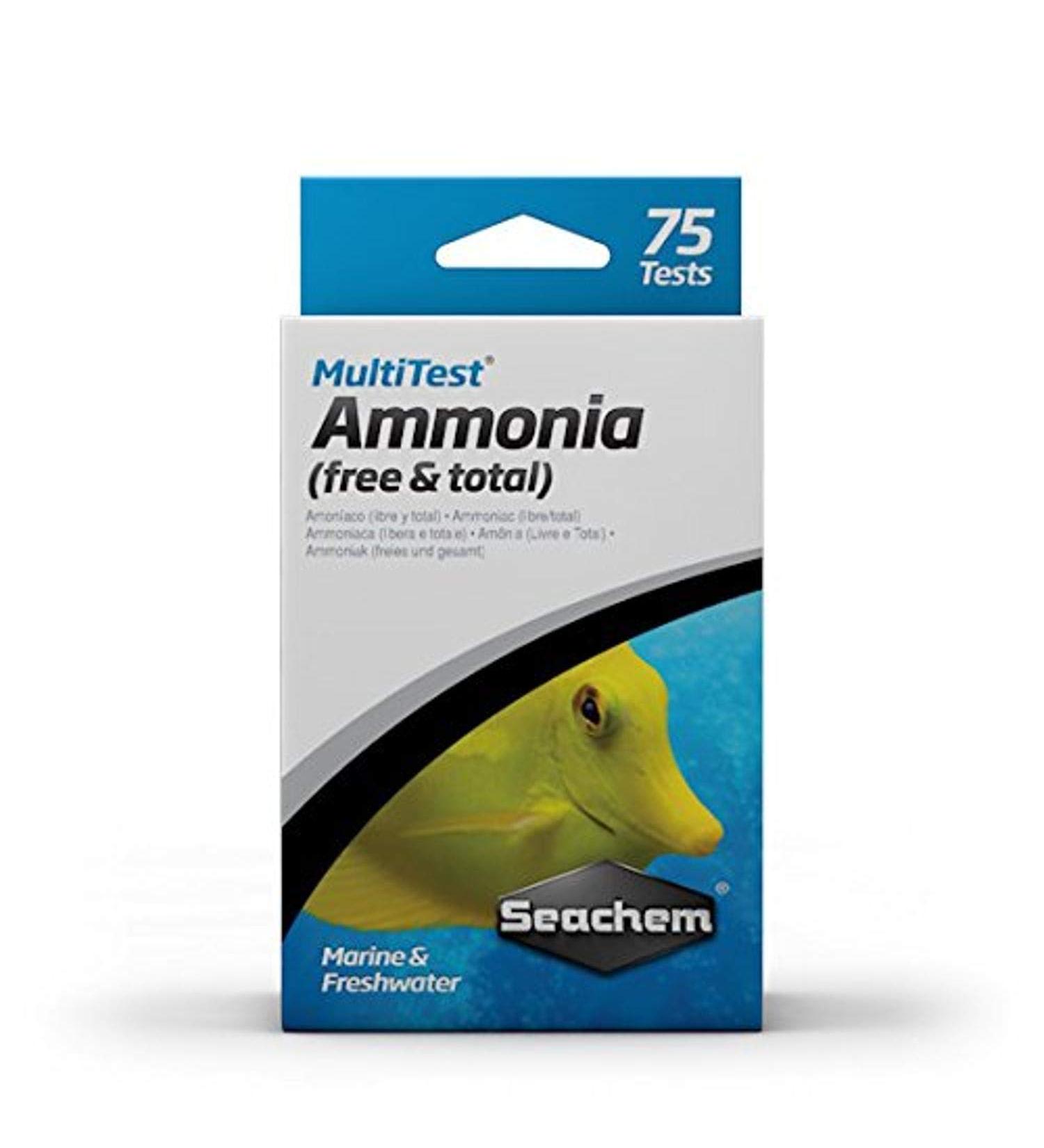 Seachem MultiTest Ammonia Test Kit - Buy Online on GoSupps.com