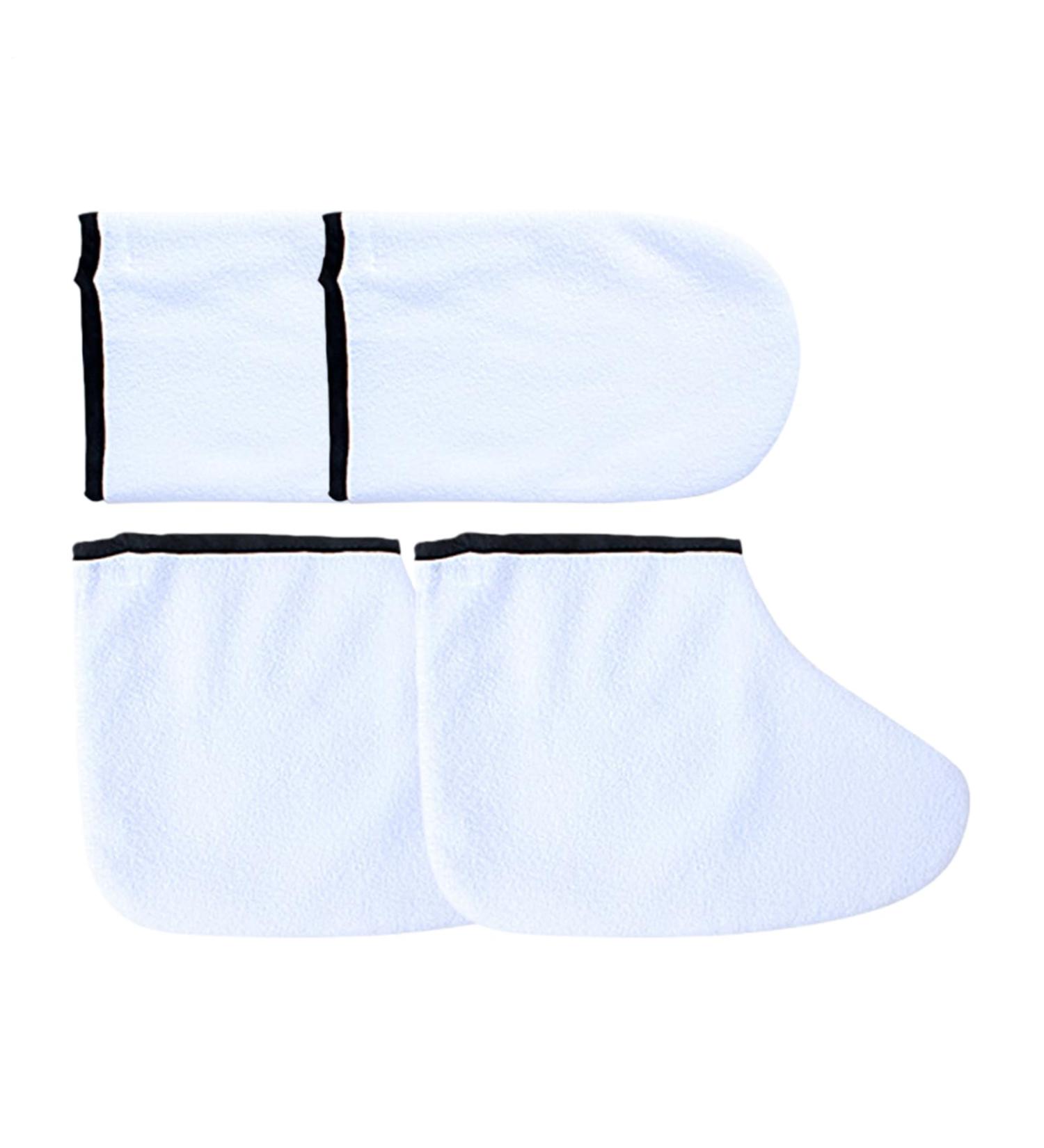 Gants de cire de paraffine | Gants hydratants pour les mains et les pieds housses r utilisables | Pour la maison la p dicure le spa la routine quotidienne les soins de beaut le toilettage - Buy Online on GoSupps.com