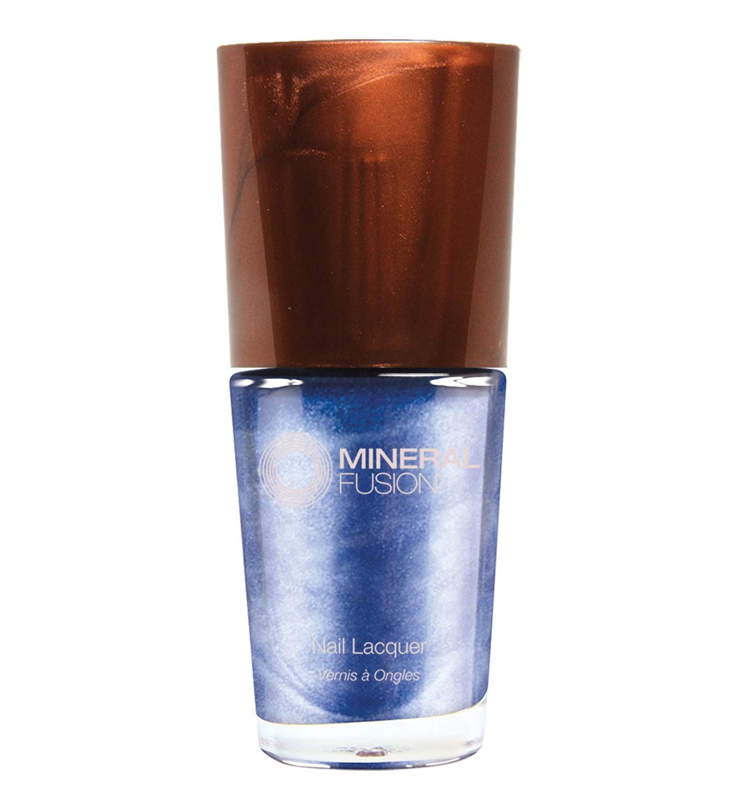 Mineral Fusion Nail Polish - Azurite Sky, 0.33 oz | Non-Toxic, Vibrant Color - Buy Online on GoSupps.com