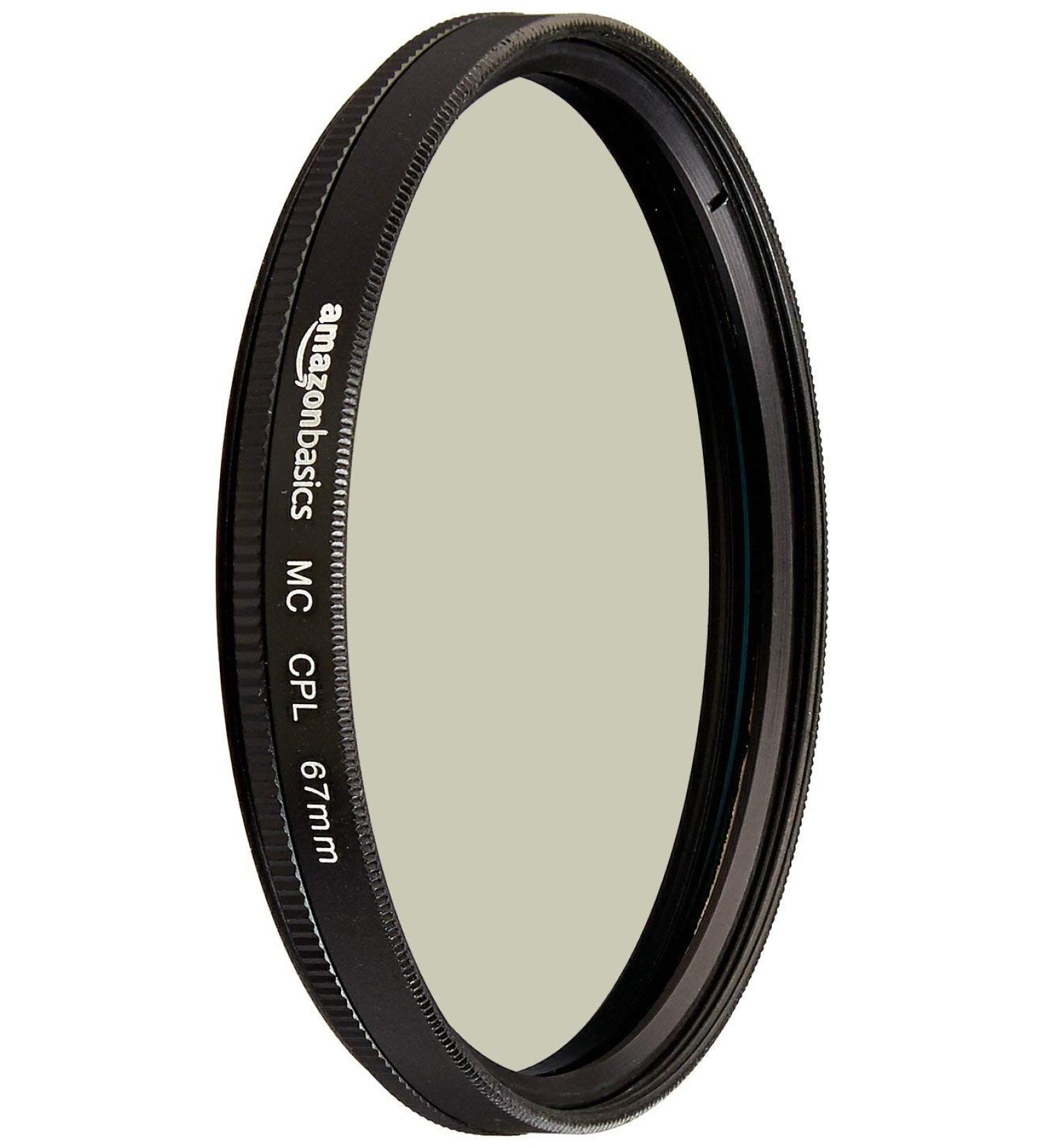 Amazon Basics 67mm Circular Polarizer Camera Lens Filter - Enhance Photography Quality - Buy Online on GoSupps.com