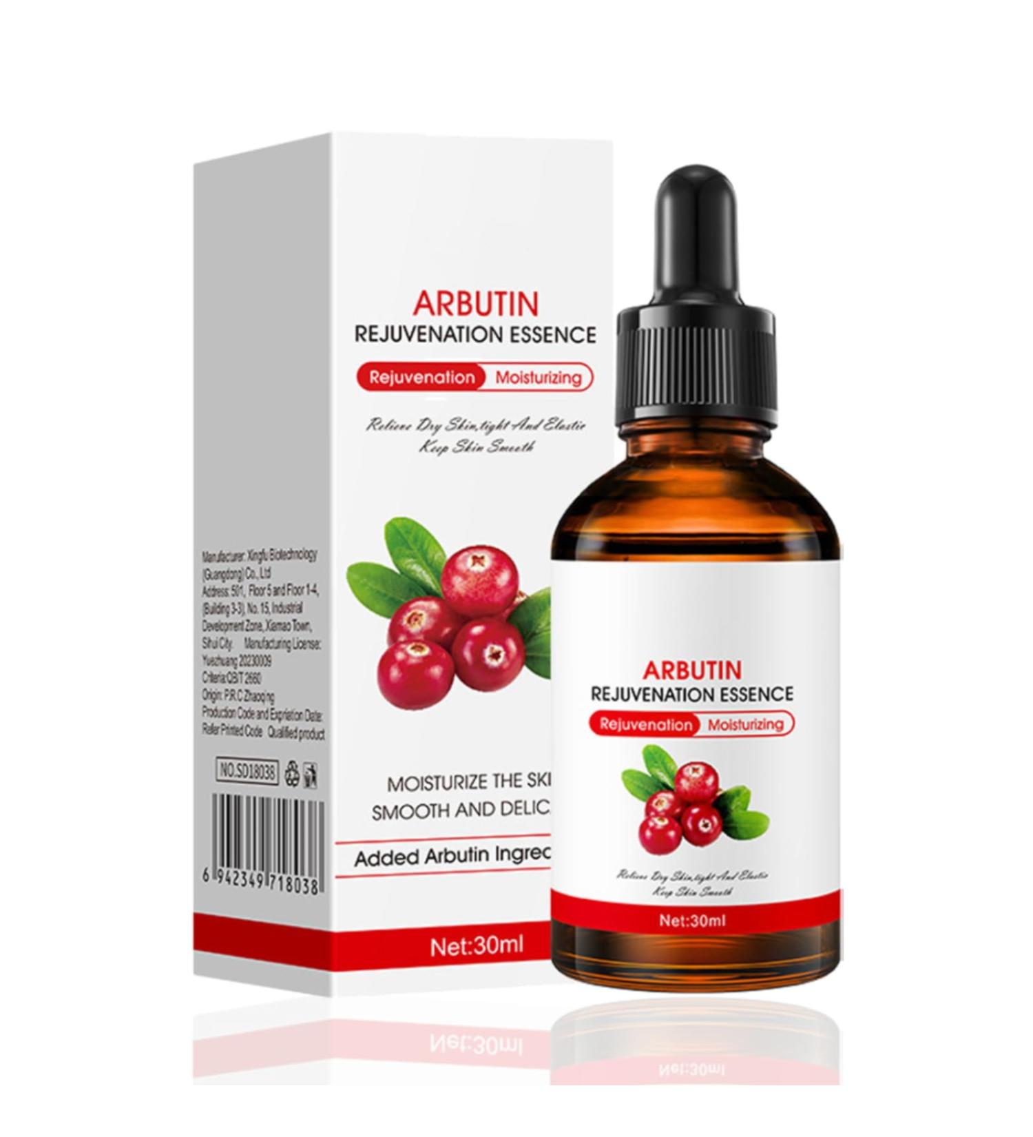 Huile De Busserole Eclaircissante Alpha Arbutin Dark Spot Correcting Glow Serum Huil De Busserole Eclaircissante Peau Noire Serum Anti Tache Visage Pour L' limination Des Taches Sombres - Buy Online on GoSupps.com