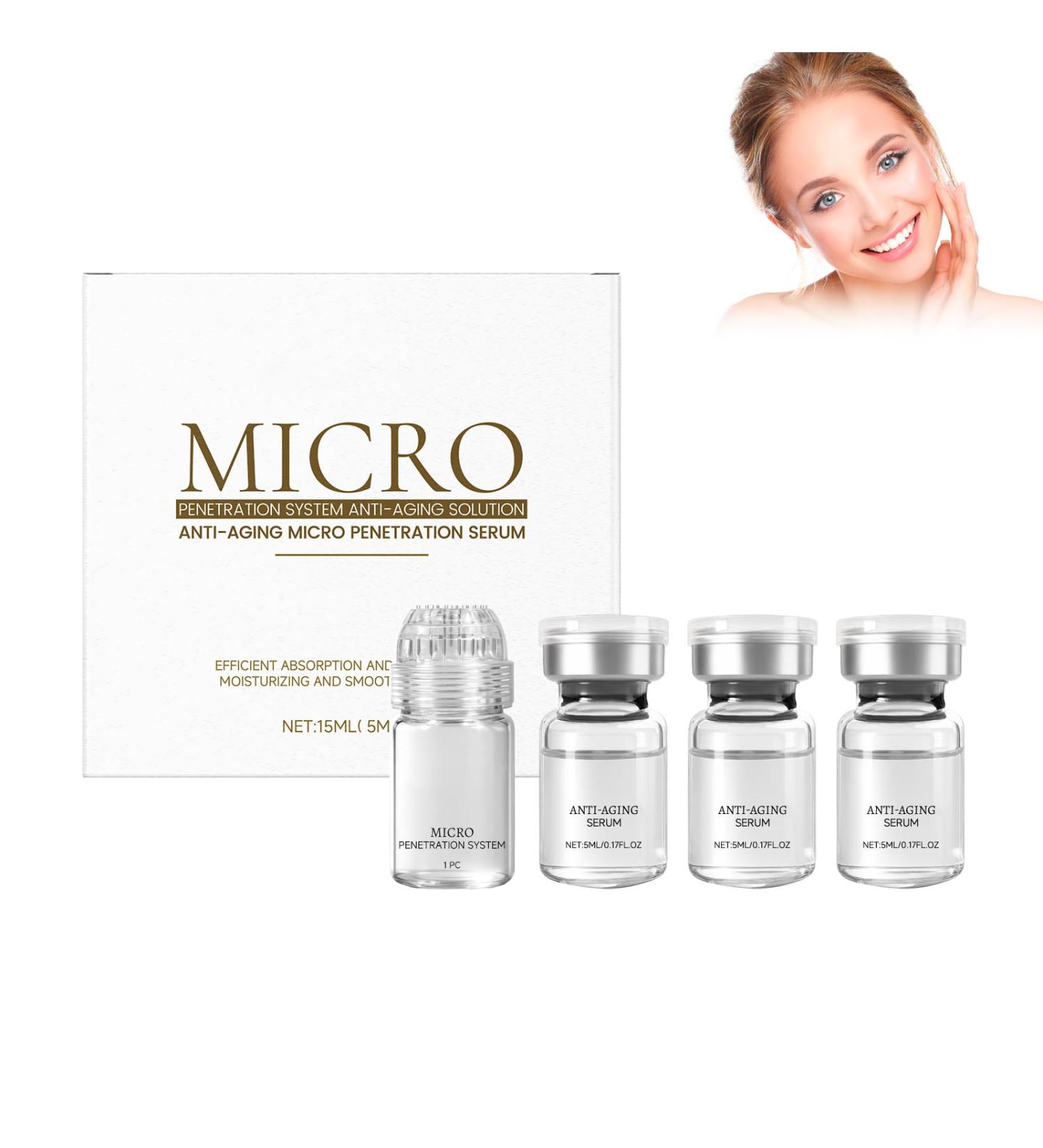 Shantou Ouhoe Micro Infusion Face Micro Infusion System Microneedling Infusion System acial Serum reduces wrinkles and lines firms the skin suitable for all skin types - Buy Online on GoSupps.com
