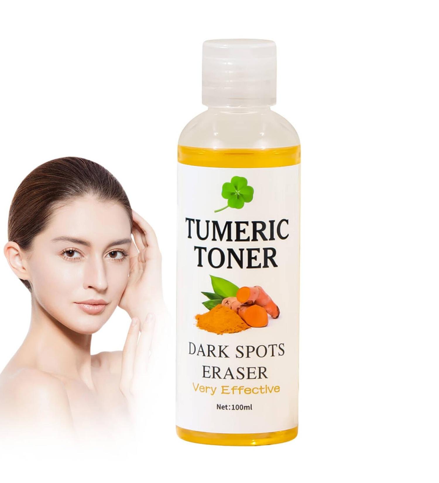 MagiSel Turmeric Toner Facial Toner Turmeric Skin Toner Astringent Pore Lightening Skin Brightening Anti-Aging Facial Toner Daily for All Skin Types 100ml - Buy Online on GoSupps.com