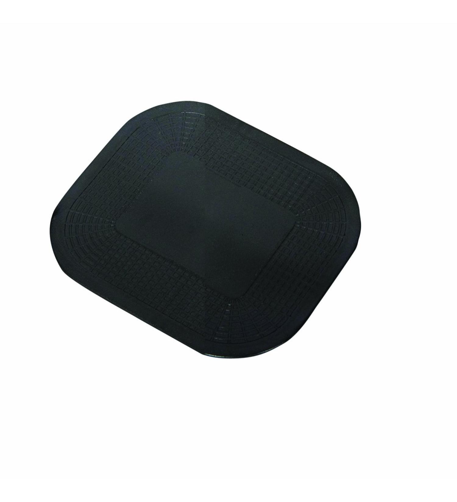 Dycem 50-1590BLK Non-Slip Rectangular Pad, 7-1/4" x 10", Black 10" X 7.25" Black