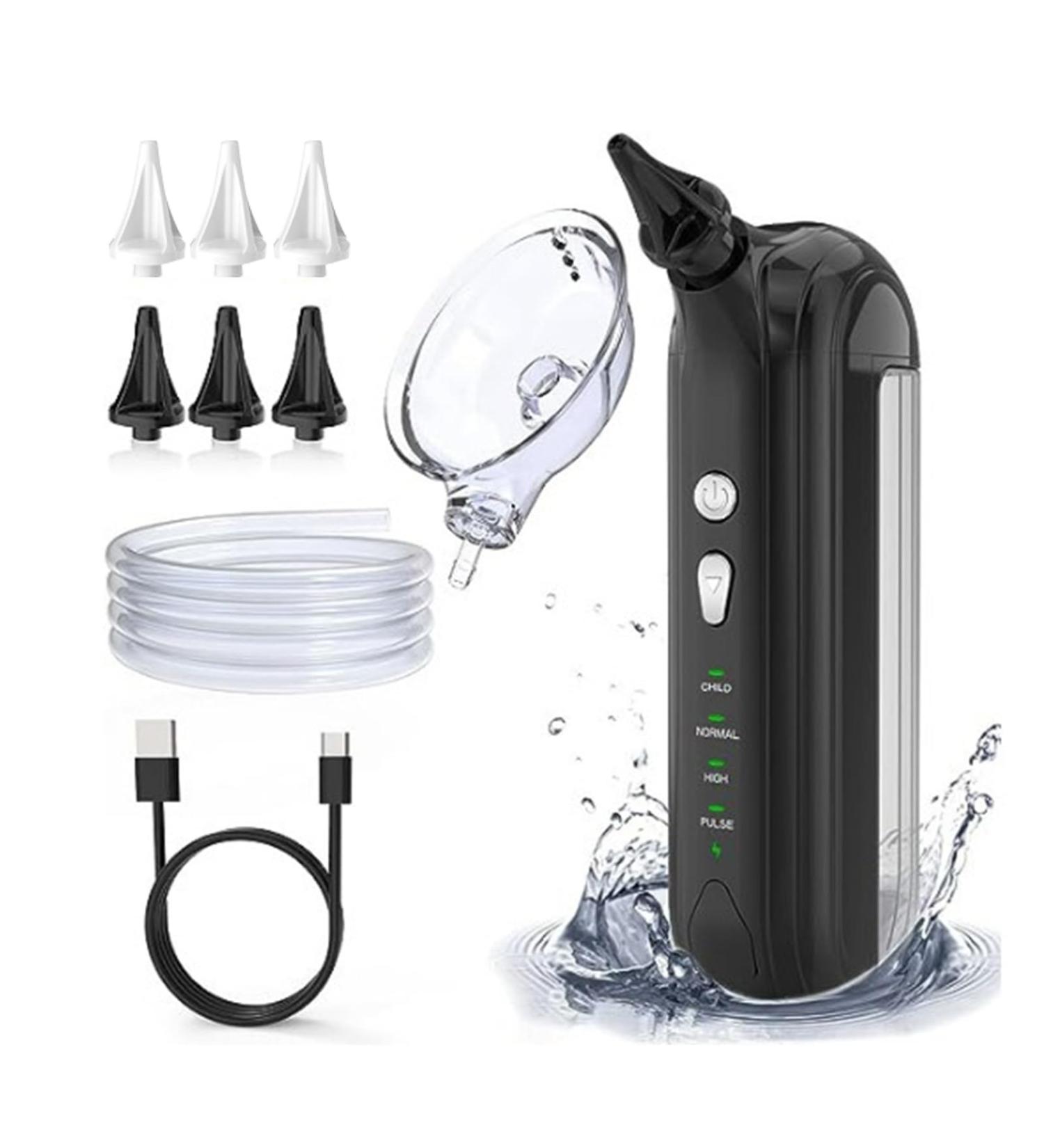 Outfany Earclean Pro & Welnax Electric Ear Cleaner - 2024 Water-Powered Ear Wax Removal IPX7 Waterproof 4 Pressure Modes - Buy Online on GoSupps.com