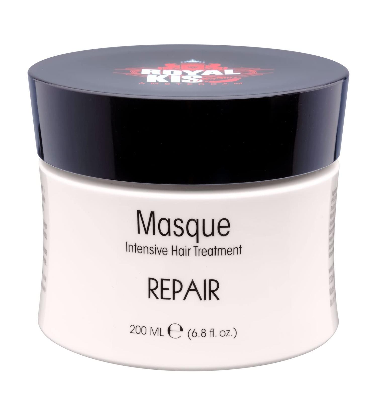 Royal KIS Repair Masque 200 ml | Intensive Hair Mask for Damaged & Chemically Treated Hair | Keratin & Silicone-Free - Buy Online on GoSupps.com