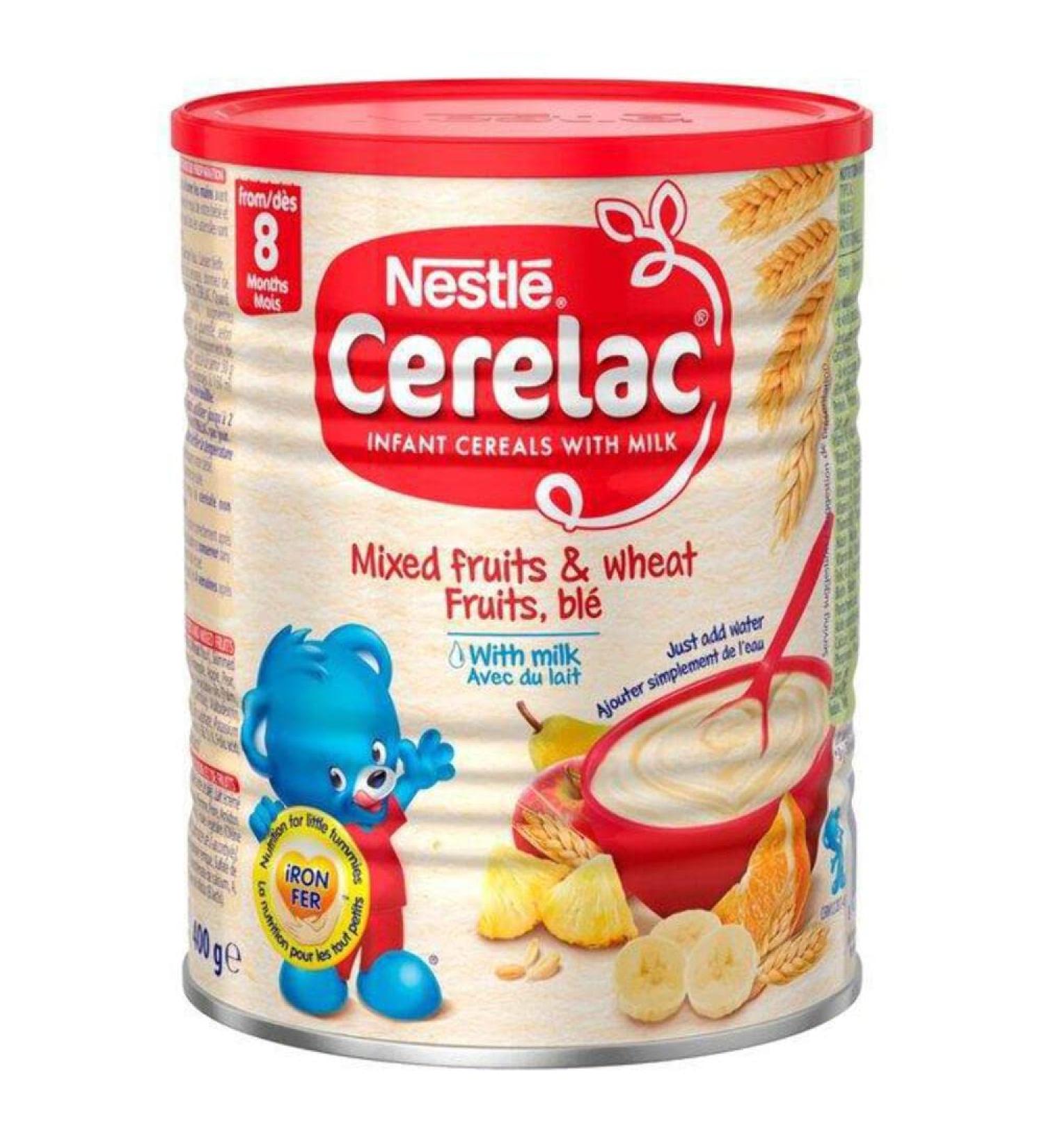 Cerelac M lange de fruits 8+ 1 kg Bo te de 12