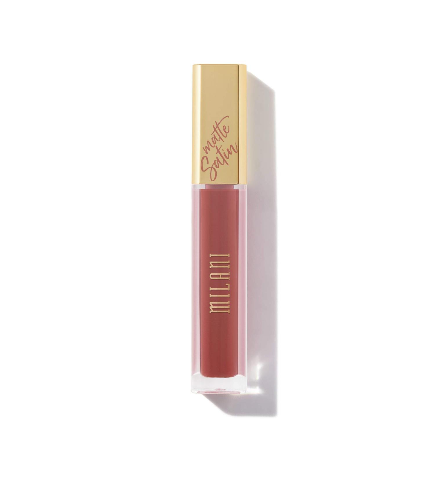 Milani Amore Satin Matte Lip Cr me - Indulge (0.22 Fl. Oz.) | Cruelty-Free Nourishing Lip Gloss - Buy Online on GoSupps.com