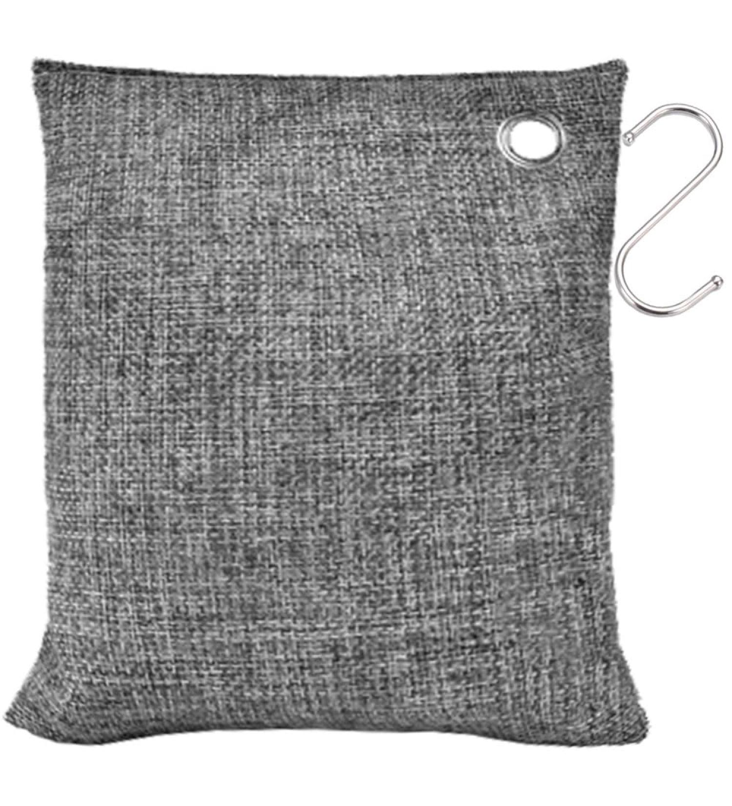 Activated Charcoal Odor Absorber - Bamboo Charcoal Air Purifying Bags for Home & Car - Deodorizer & Moisture Eliminator (500g - Buy Online on GoSupps.com
