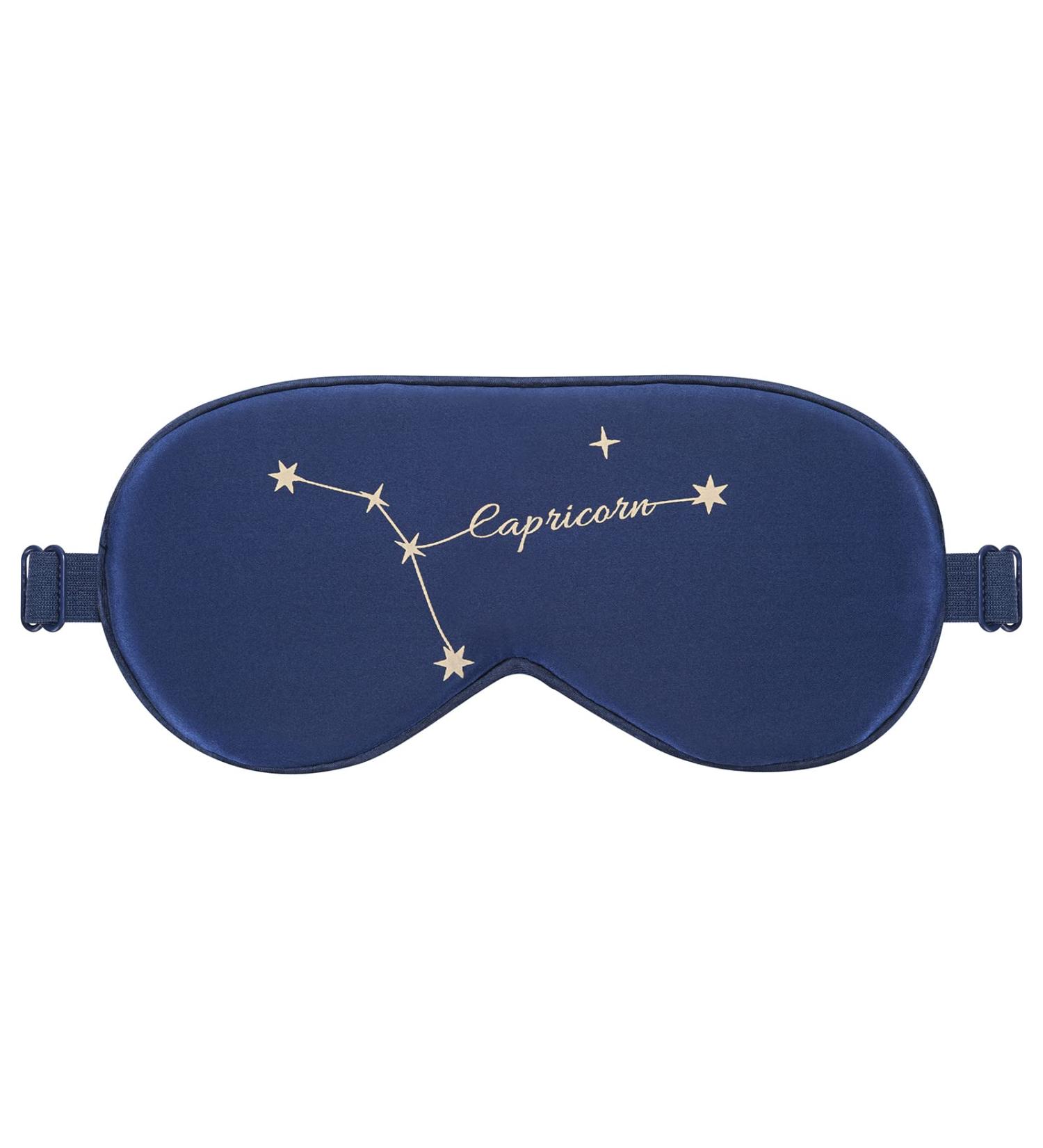 ALASKA BEAR Small Glow in The Dark Capricorn Sleep Eye Mask - Cute Petite Face Sleeping Mask for Women, Kids, and Teens - Buy Online on GoSupps.com