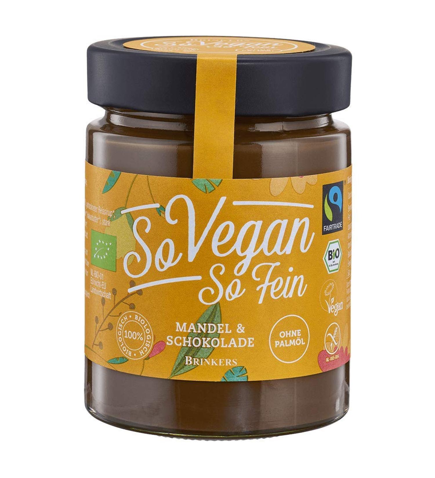 Brinkers Brinkers Organic So Vegan So Fein Almond and Chocolate 270g