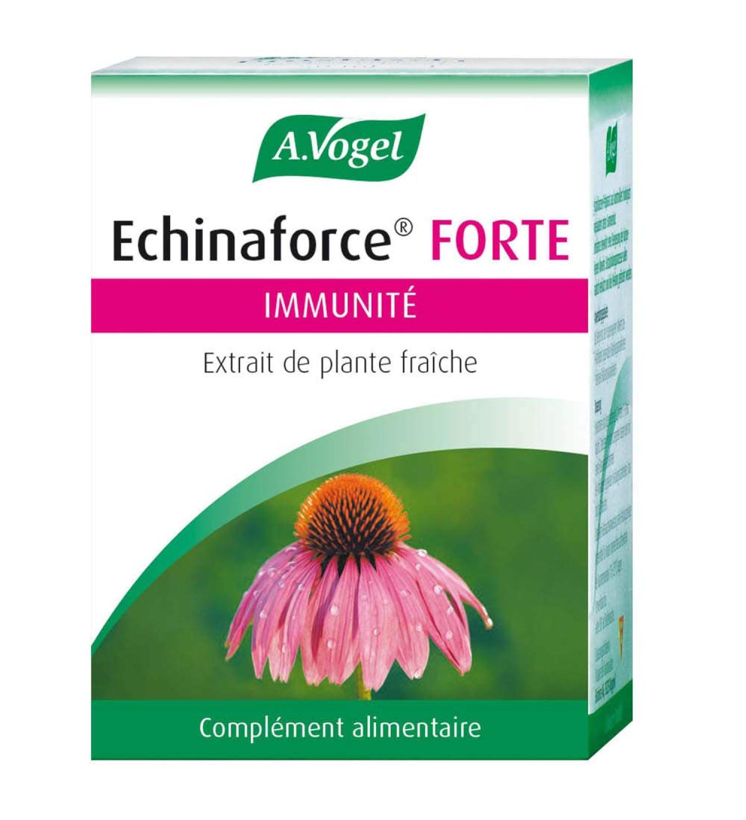 A.Vogel Echinaforce Forte Echinacea Fresh Plant Extract Immunity Laboratory Switzerland 30 Tablets