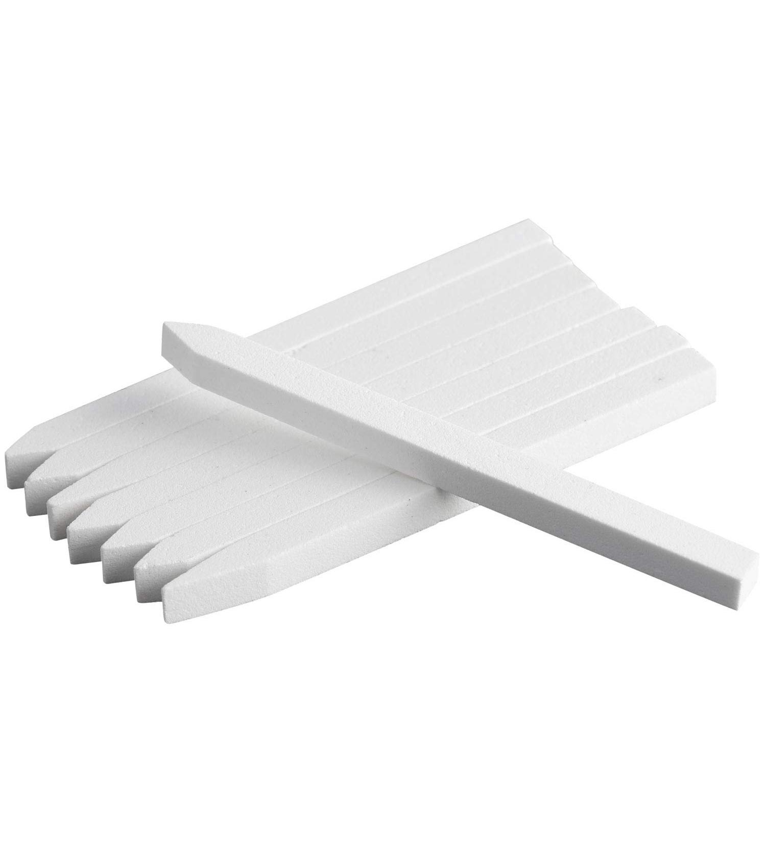 18 Piece Nail File Pumice Stone Cuticle Pusher Pedicure & Manicure Set - White - Buy Online on GoSupps.com