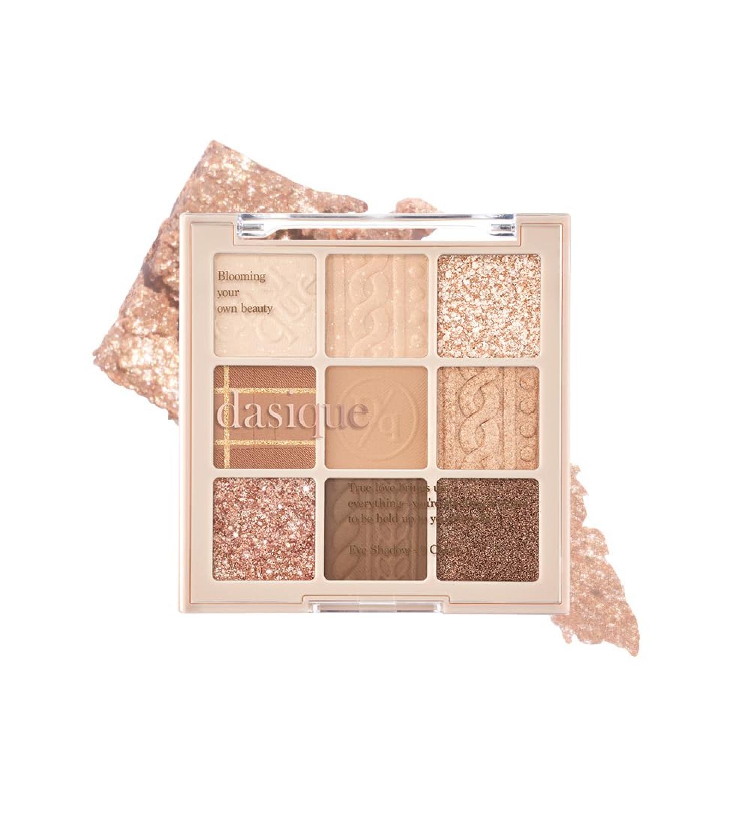 Dasique eye shadow palette 15 Beige Knit palette maquillage yeux fard a paupiere et ombre a paupiere pour un maquillage naturel maquillage cor en k beauty sans ingr dients d'origine animal - Buy Online on GoSupps.com