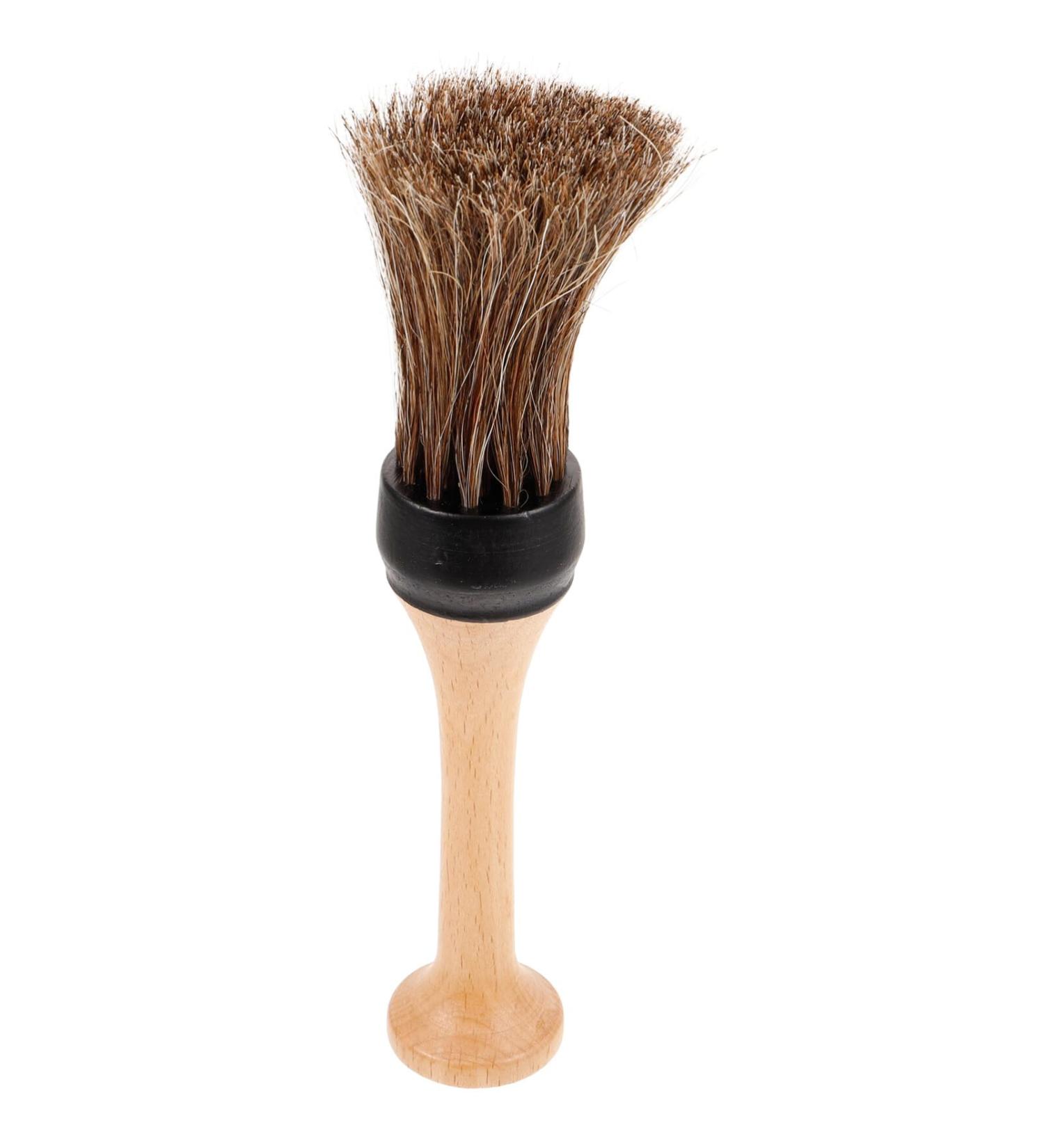 FOMIYES Hair Cutting Brush Duster Barber Supplies Salon Shave Brush Barber Brush for Hair Salon Male Shaving Brush Barber Brush with Handle For Men Beard Wood Man - Buy Online on GoSupps.com