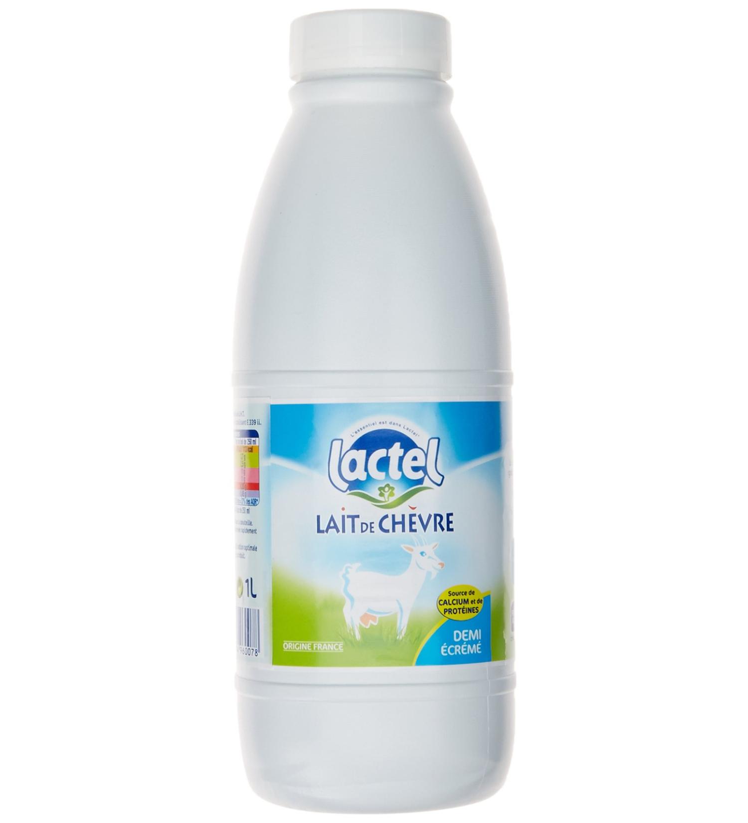 Lactel Lait de ch vre demi- cr m 6 x 1 L - Buy Online on GoSupps.com