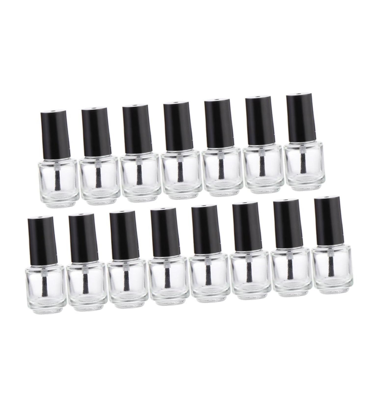 SEWACC Lot de 25 Flacons Vides pour Vernis Ongles 5Ml en Verre Bouchon Aluminium lectrolytique Flacon de Rangement R utilisable pour Gel Ongles Outil Professionnel pour Manucure - Buy Online on GoSupps.com