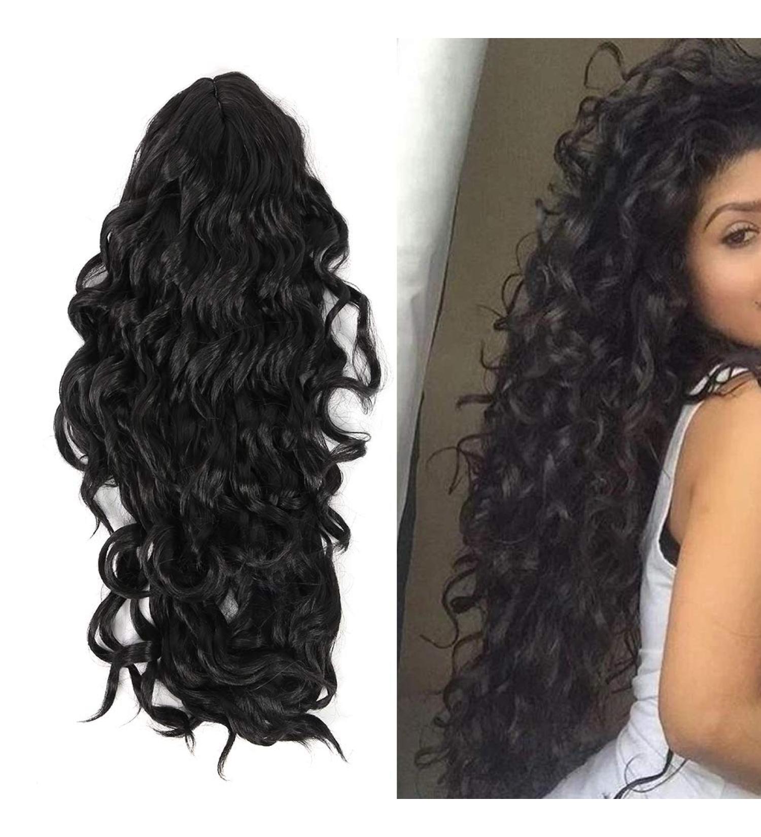 Shop Brazilian Curly Wave Lace Front Wig | Long Synthetic Wavy Hair for Women - Perfect for Everyday Cosplay & Halloween - Buy Online on GoSupps.com