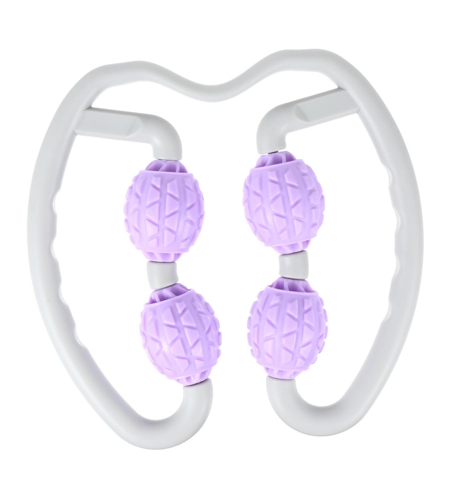 Lurrose Muscle Massager Roller Stick - Deep Tissue Massage Tools for Fitness | Handmade Plastic Violet Roller for Pain Relief - Buy Online on GoSupps.com