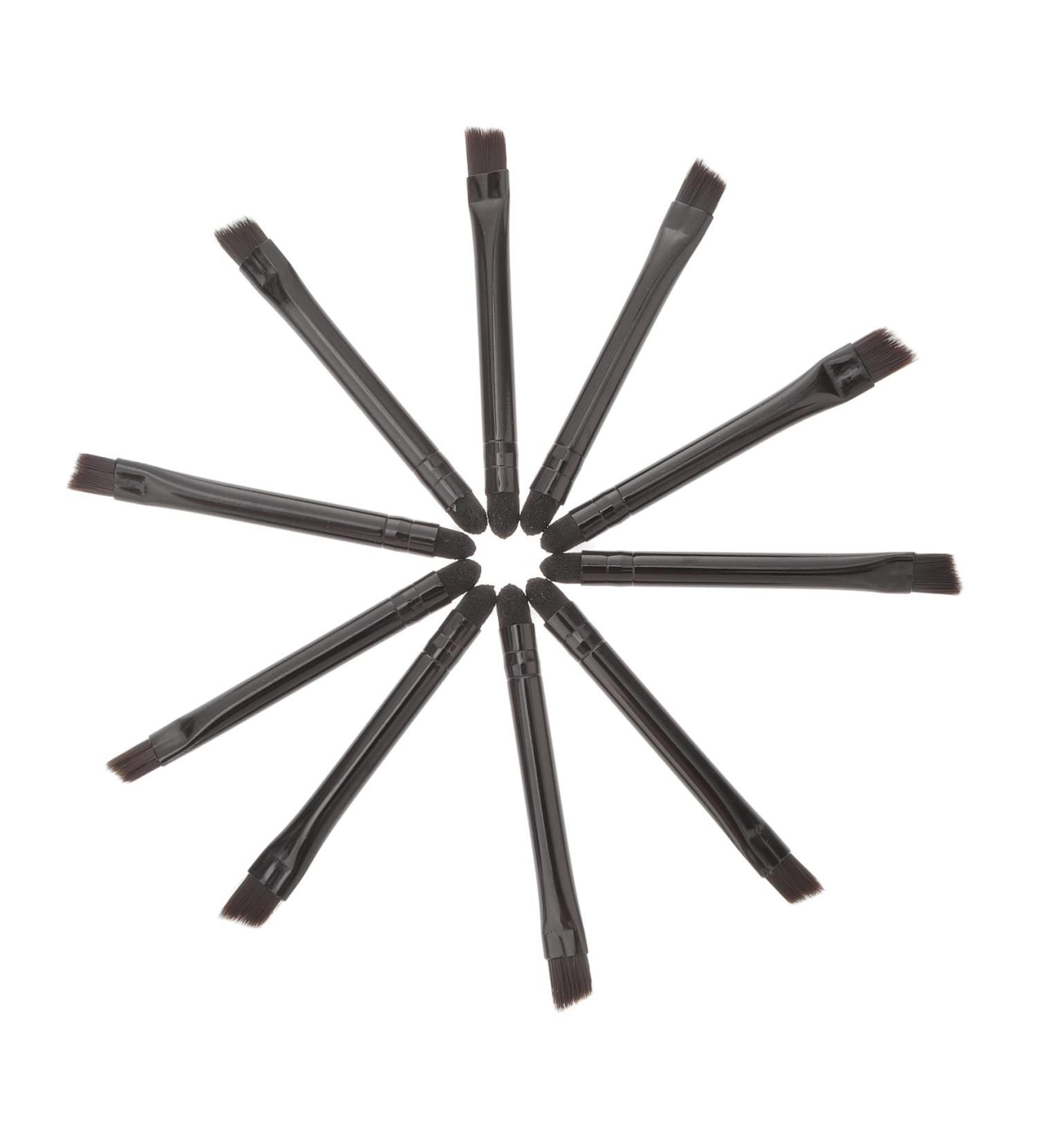 BIUDECO 10 Pcs Eye Shadow Brush Makeup Eyeshadow Black Suit Brow Brush Makeup Brush Concealer Brush Miss Mix - Buy Online on GoSupps.com