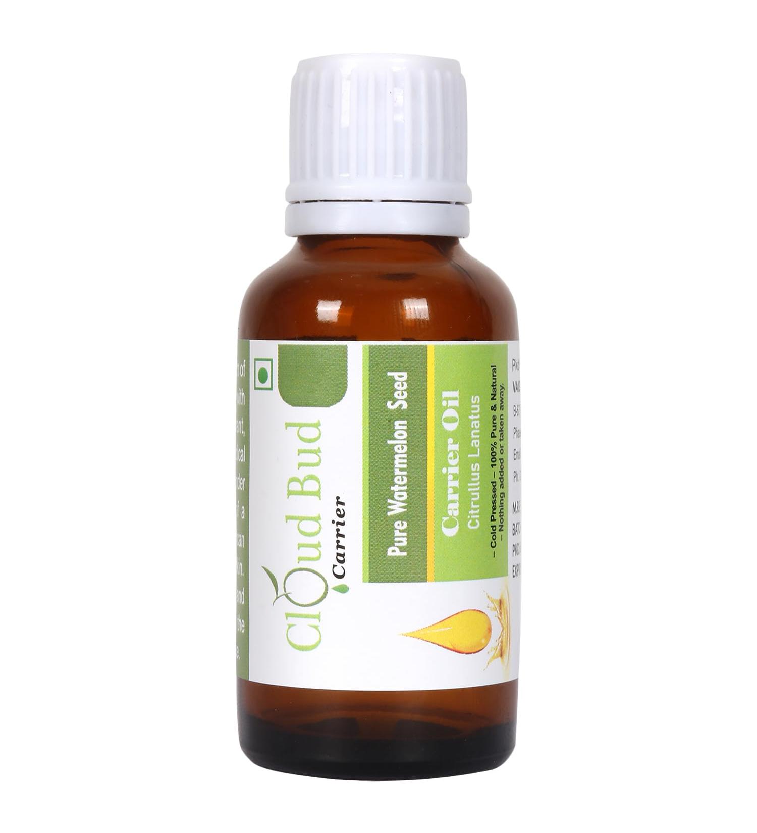 Pure Watermelon Seed Carrier Oil 15ml 0.507oz Citrullus Lanatus 100% Pure and Natural Cold Pressed 0.51 Fl Oz (Pack of 1)