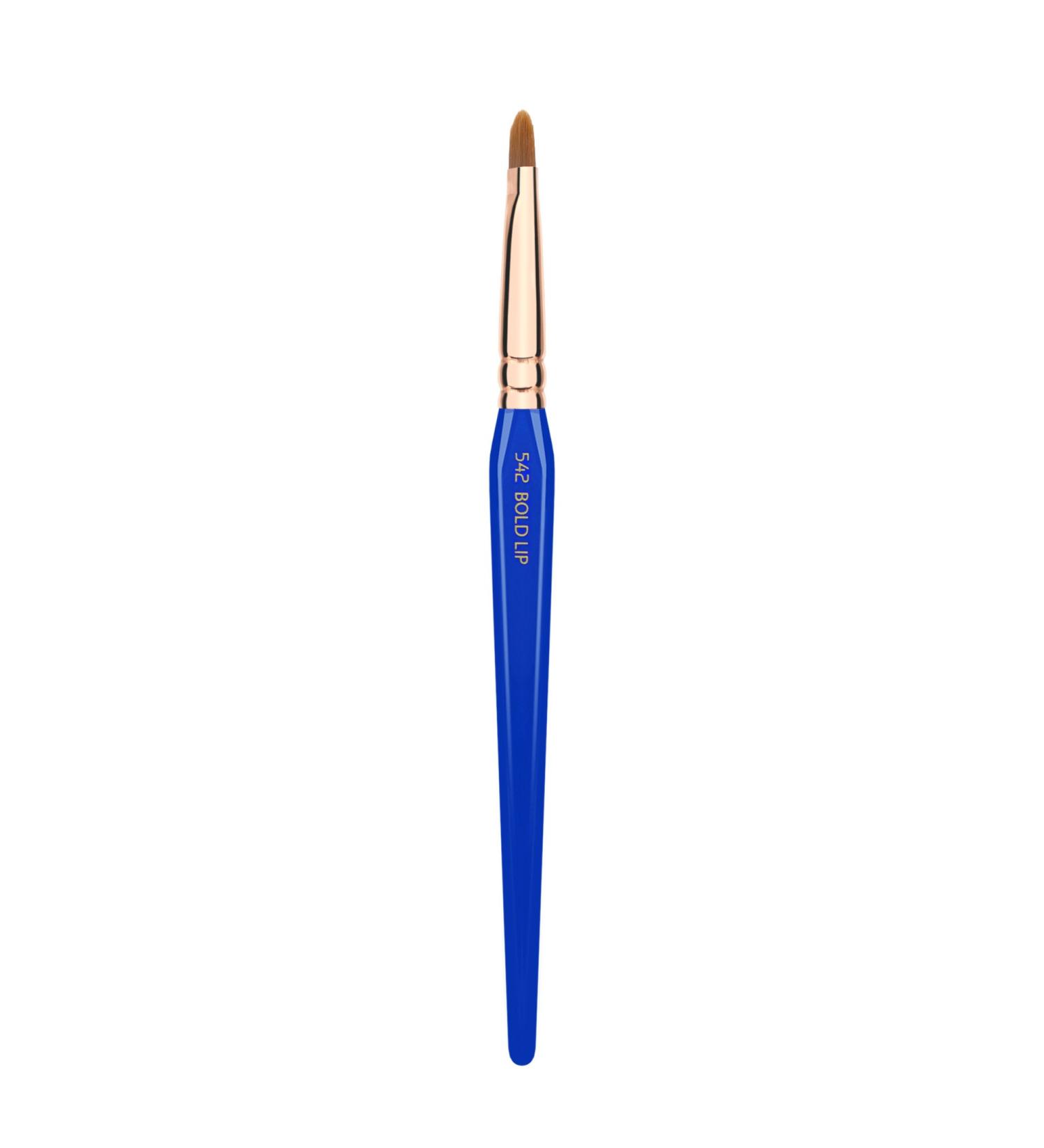Bdellium Tools Golden Triangle 542 Bold Lip Brush - Vegan Soft Synthetic Fibers for Perfect Lip Contours - International Shipping Available - Buy Online on GoSupps.com