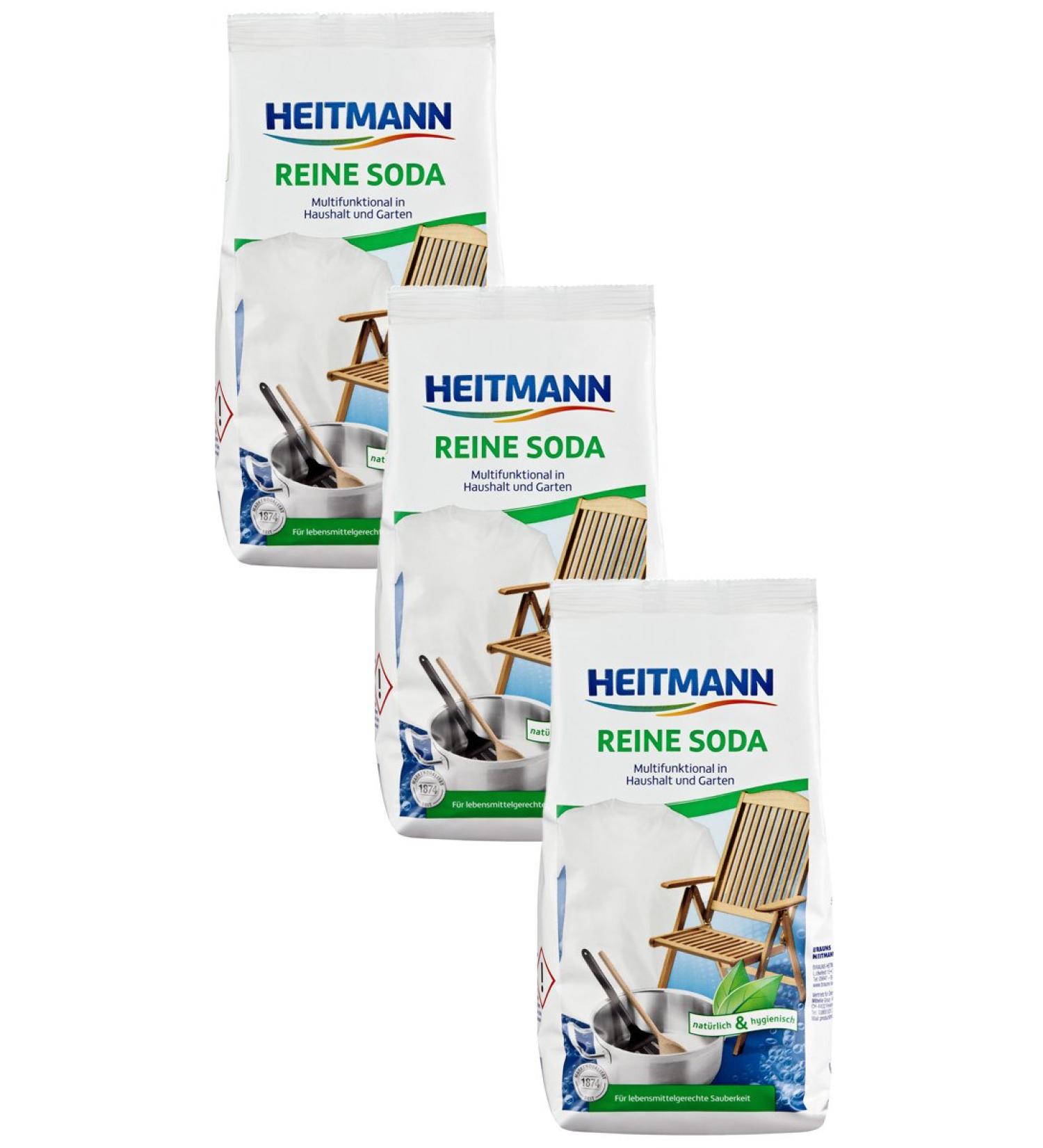 Heitmann 3602 pure soda 3 x 500 g