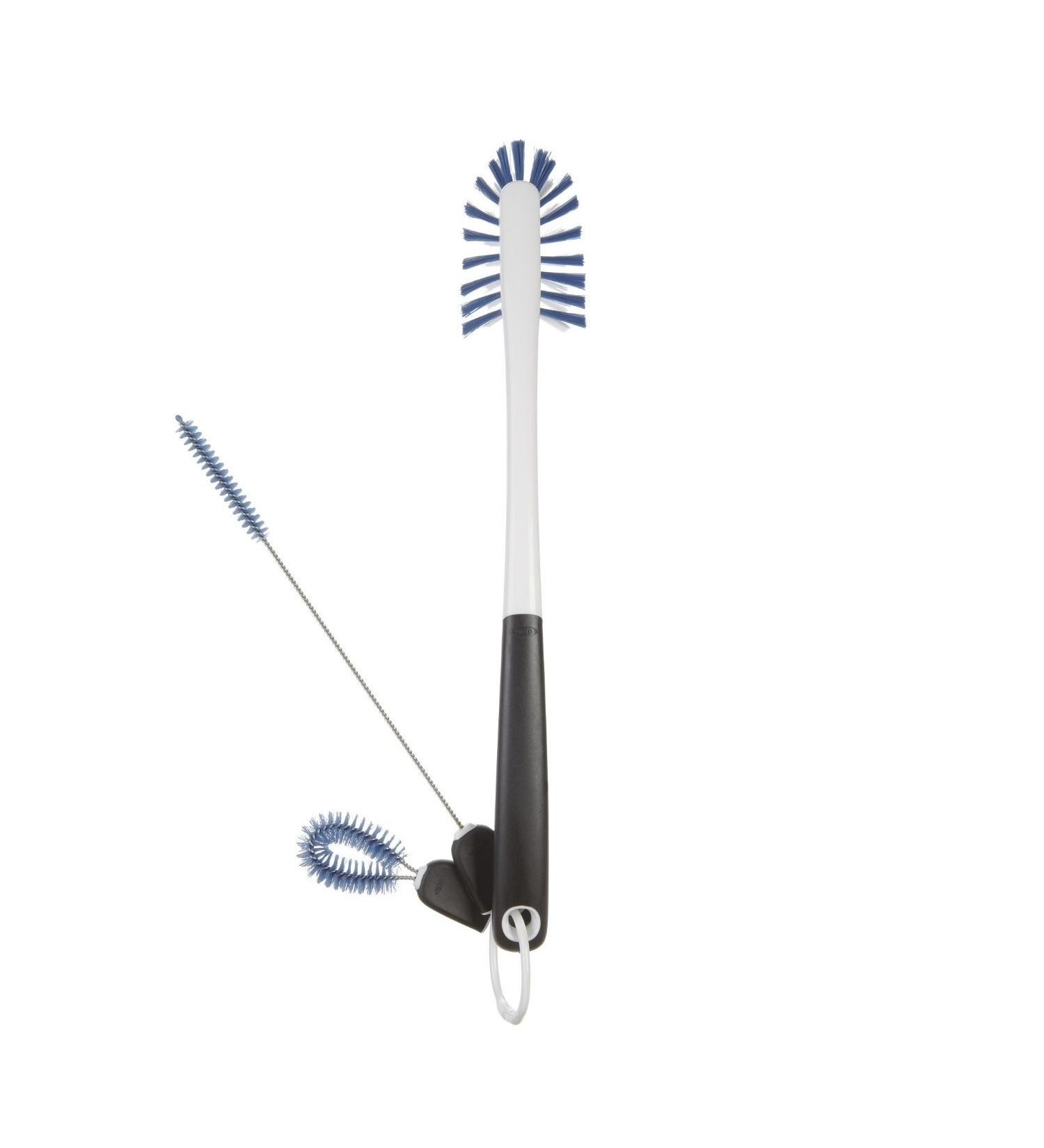 OXO Good Grips Blue Water Bottle Cleaning Set | Essential Cleaning Tools for Eco-Friendly Bottles - Buy Online on GoSupps.com