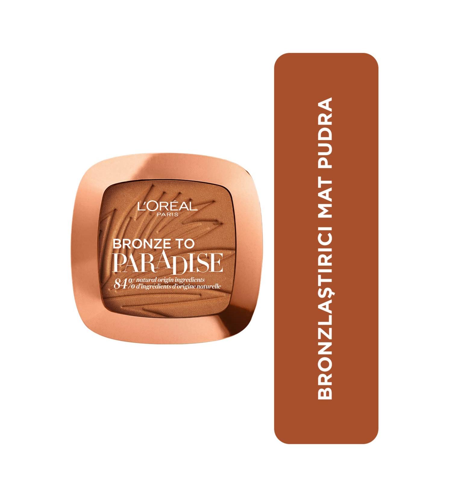 L'Or al Paris Bronzer Back to Bronze - Gentle Matte Bronzing Powder 9g | Best International Shipping - Shop Now! - Buy Online on GoSupps.com