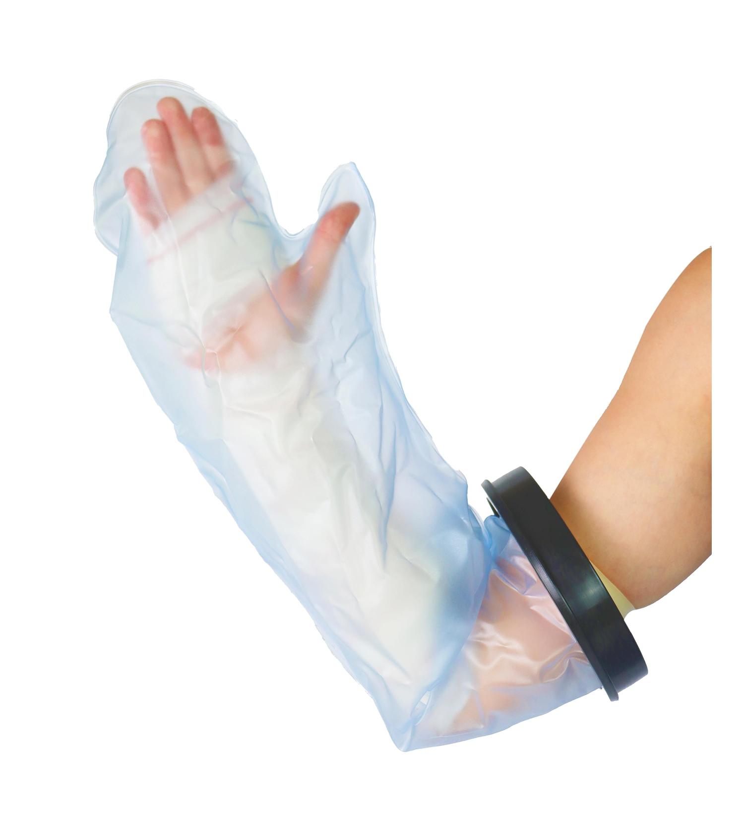 PEPE Short Waterproof Arm Protector for Plaster Bandages - 50 cm | Ultimate Water Protection for Adults | Bathing & Shower Safety - Buy Online on GoSupps.com