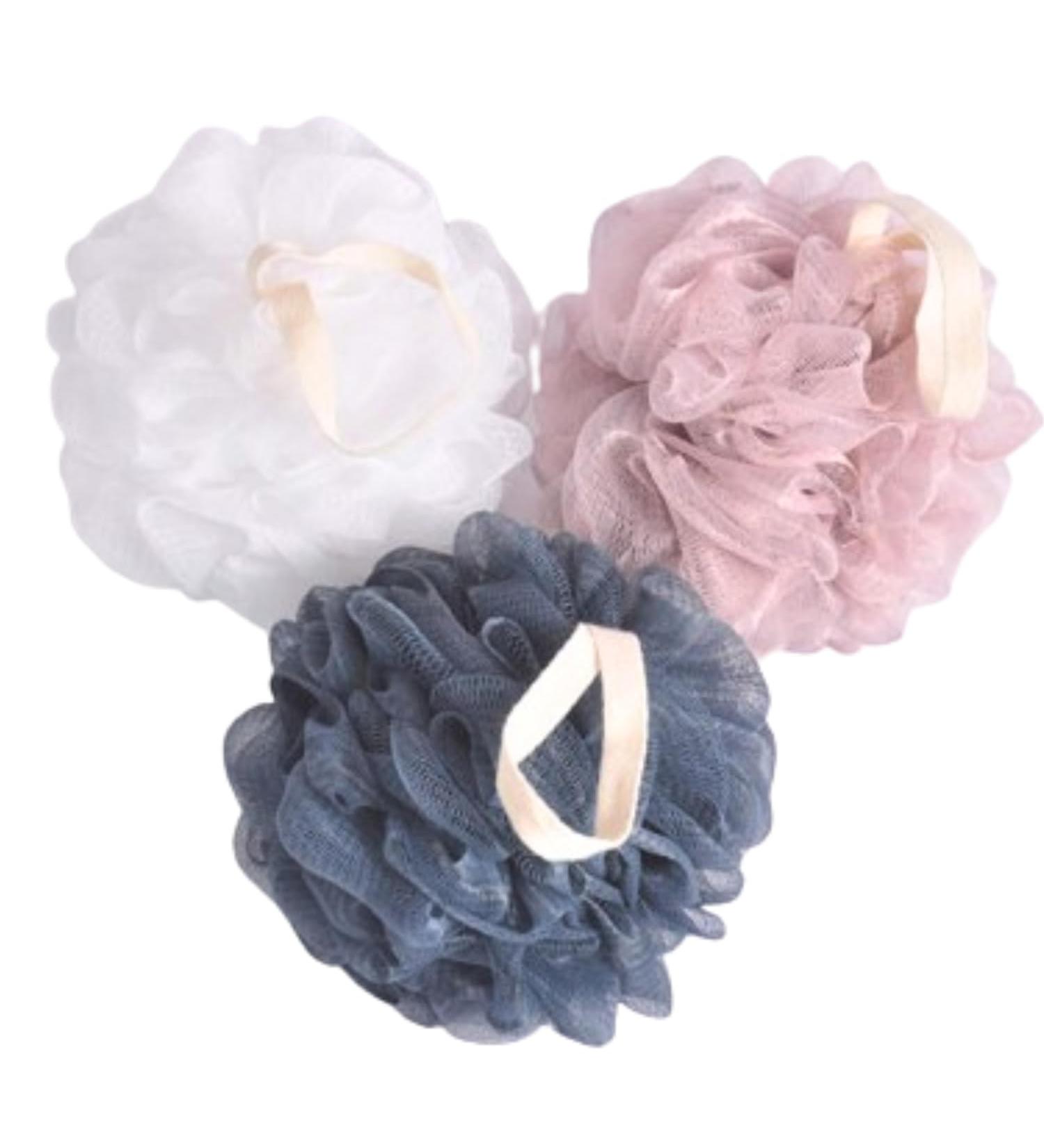 Shower Puff Loofah Body Sponges for Men and Women Loofah for Men and Women Bath Sponge - Buy Online on GoSupps.com