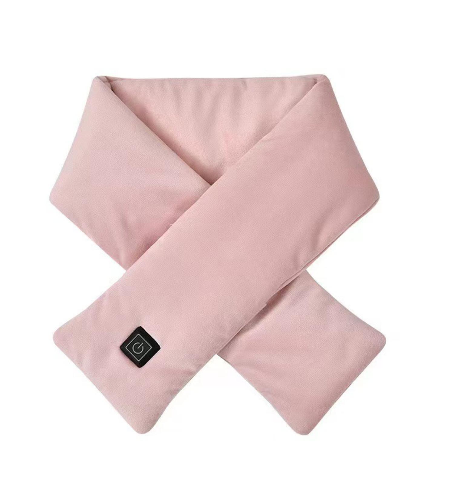 Buy QRONCES USB Neck Heating Pad - Heated Neck Wrap for Pain Relief - Electrical Thermo Neck Bandage for Stiffness - Rose Color - Buy Online on GoSupps.com