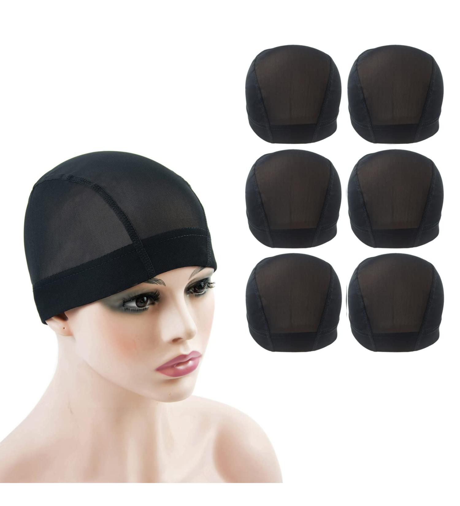 Ytbyt 6-Piece Mesh Wig Cap - Stretch Black Power Cap (M) for Wig Production | International Shipping Available - Buy Online on GoSupps.com