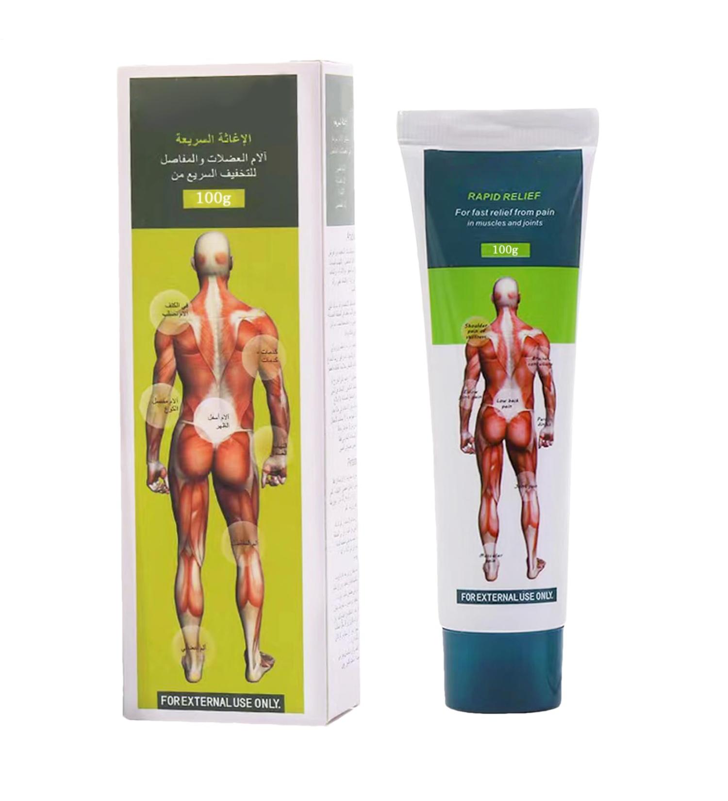 Cr me musculaire Baume de massage corporel cr me de soulagement des articulations absorption rapide 100 g pour la r cup ration post-entra nement les paules les chevilles les genoux le cou - Buy Online on GoSupps.com