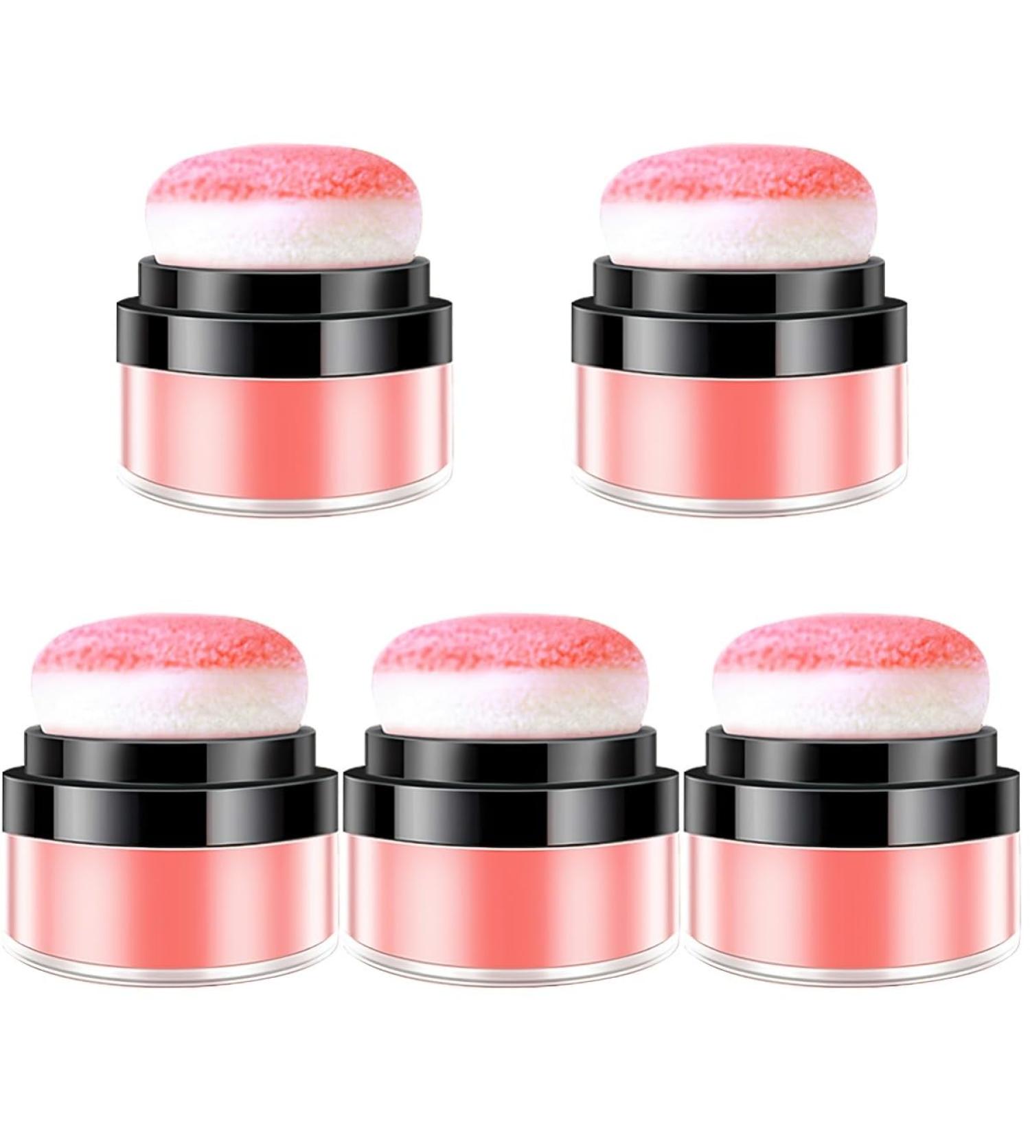  Didiseaon Didiseaon 5pcs Oil Control Cushion Blush Makeup Loose Face Shimmering Blush Powder Blush Cream Blush Pink Blush Korean Blush Natural Blush Pink Makeup Rubor - Buy Online on GoSupps.com