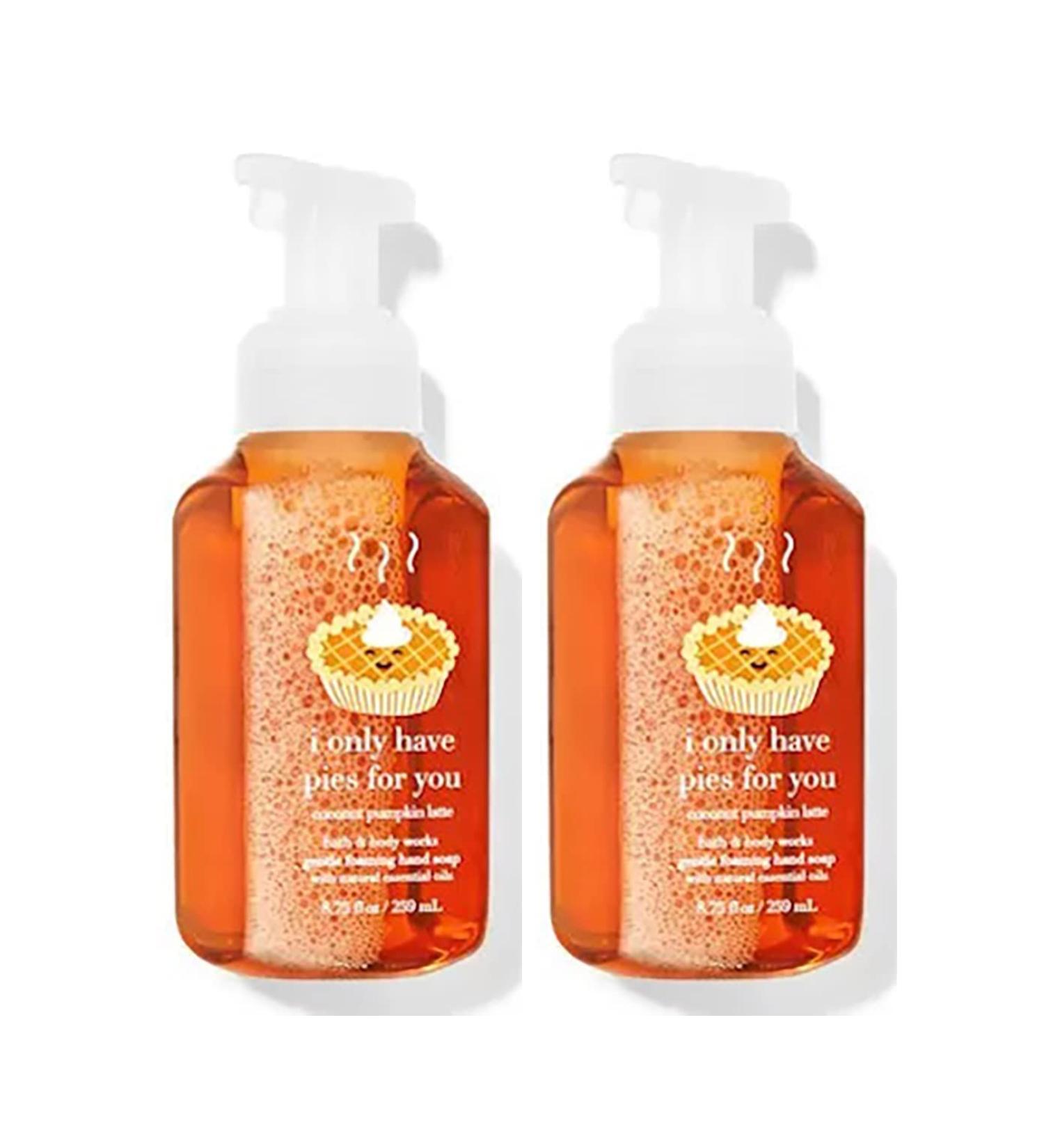 Bath & Body Works Bath and Body Works Coconut Pumpkin Latte Gentle Foaming Hand Soap 8.75 Ounce 2-Pack (Coconut Latte) 1.67 pounds 17.5 fluid_ounces Coconut Pumpkin Latte 8.75 Ounce