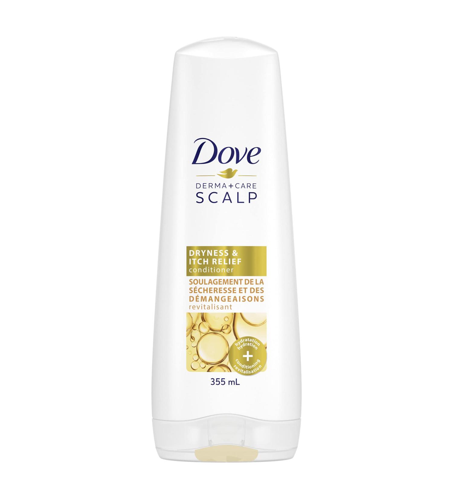 Dove Derma+care Dryness + Itch Relief Conditioner 355 ml 0.39 kg - Buy Online on GoSupps.com