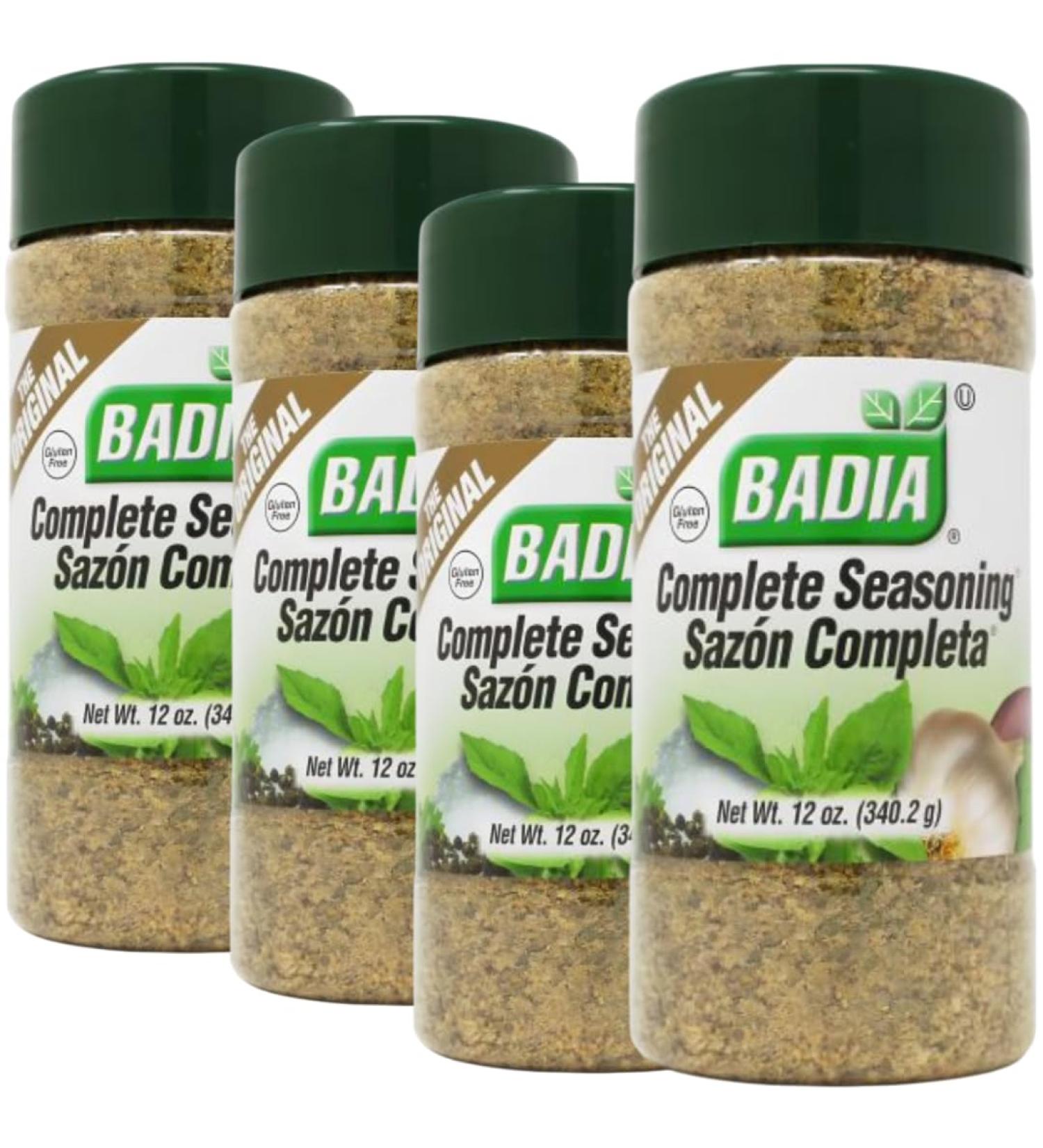 Lot de 4 assaisonnements complets Seasoning pices de 340 Grammes