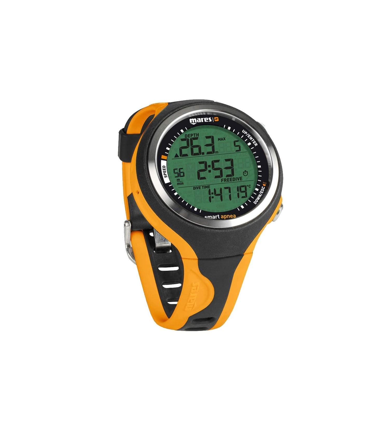 Mares Smart Apnea Dive Computer in Black/Orange - Shop Now! - Buy Online on GoSupps.com
