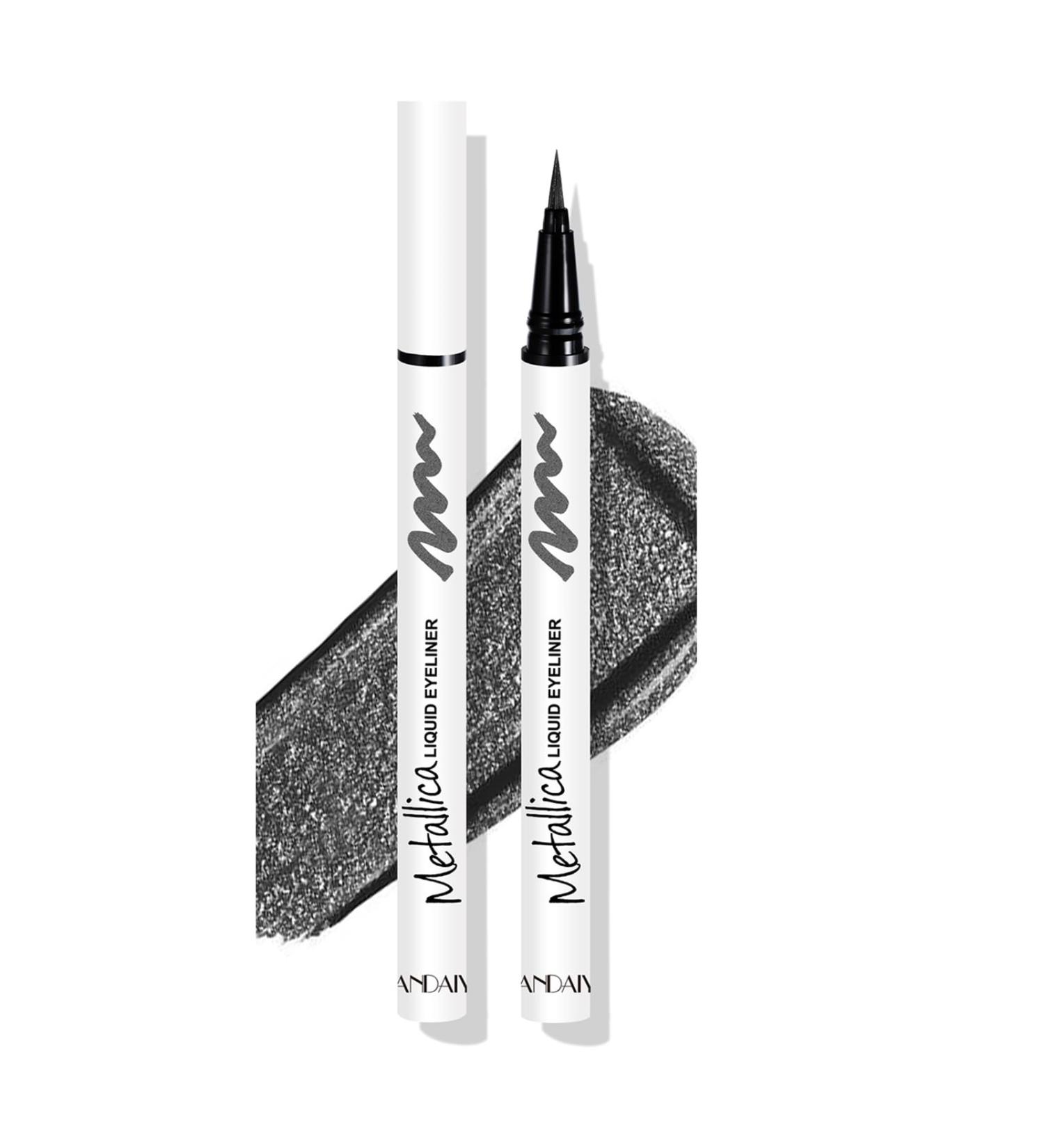 Waterproof Glitter Liquid Colored Eyeliner Colorful Eye Liners for Women Waterproof Smudge Proof Eyeliner Pen Personalized Highlight Makeup 02 - Buy Online on GoSupps.com