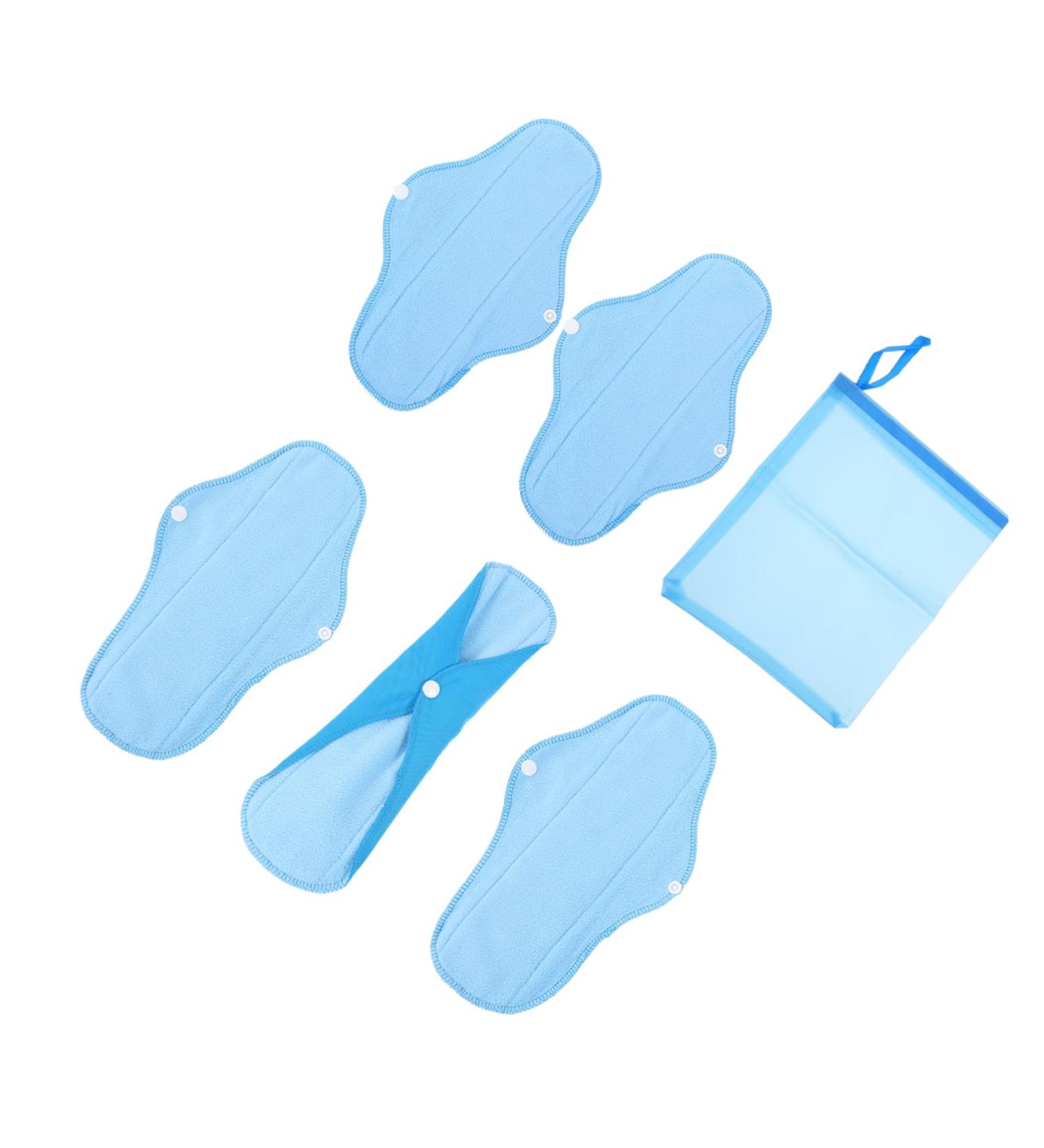 Frcolor Women's Bandage Set - 6-Ply Polarfleece Menstrual Tapes Washable & Reusable | Eco-Friendly Cloth Pads - Buy Online on GoSupps.com