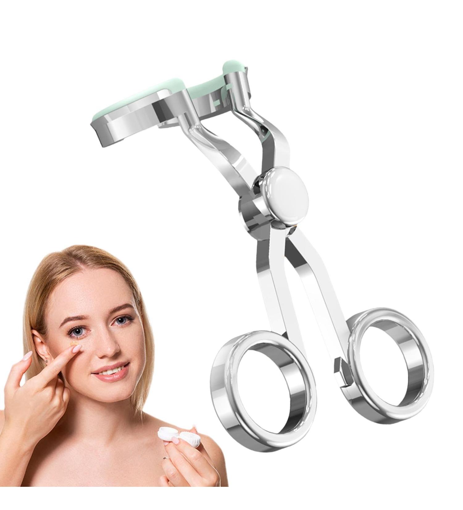 Contact Lens Wearing Aids | Contact Lens Applicator Tool Eye Stretcher Eyelid Wearing Aid Portable Eyelid Stretcher Soft Makeup Tool for Travel Outdoor Use Daily Comfort - Buy Online on GoSupps.com