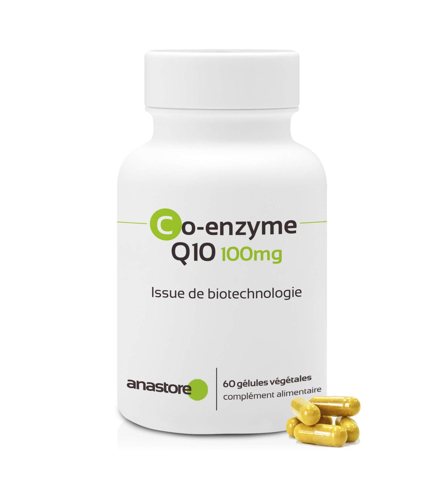 Coenzyme Q10 100mg - 60 Capsules for Brain Health Anti-Aging Immune Support Cardiovascular & Muscle Strength - Buy Online on GoSupps.com