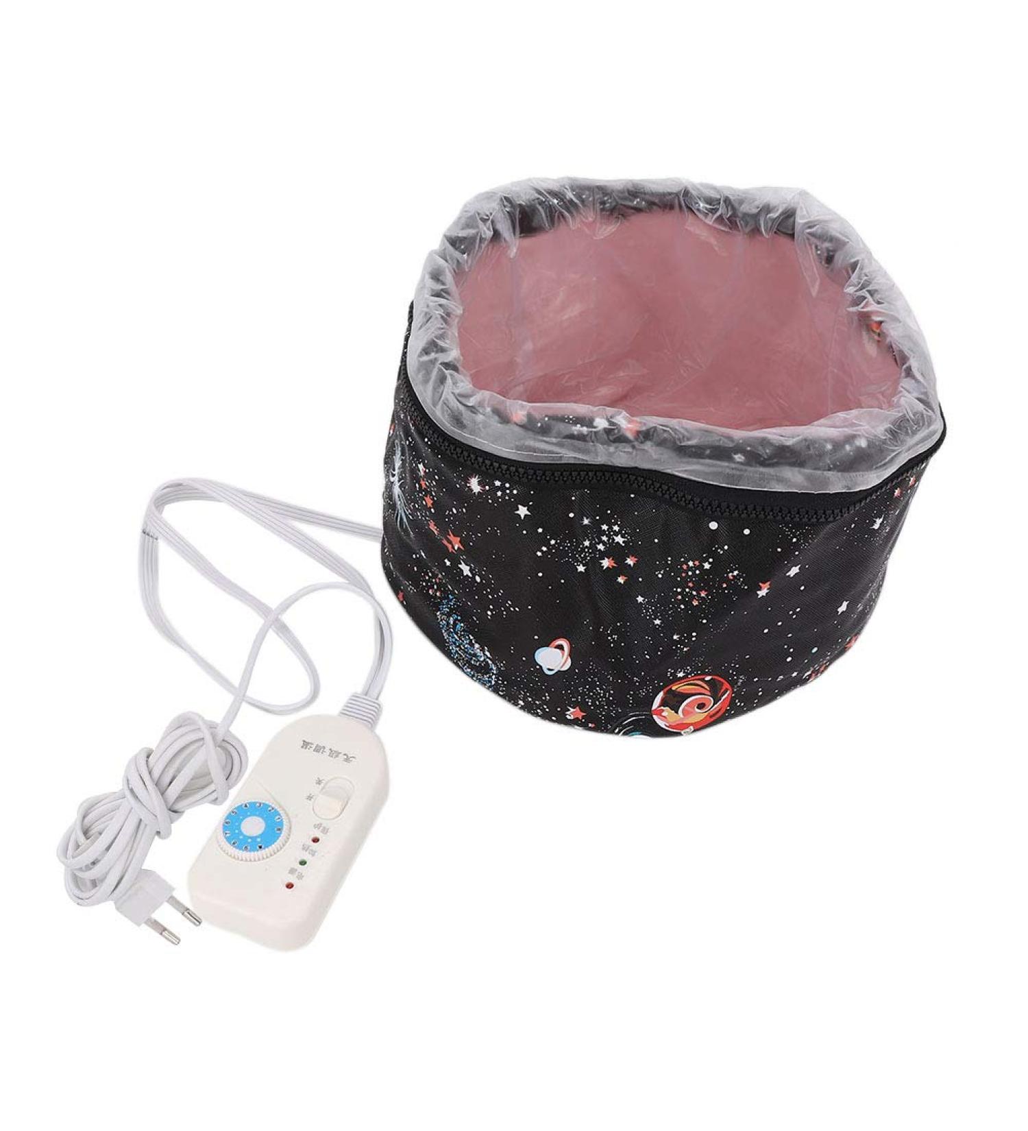 Heat Cap Hair Deep Conditioning - Adjustable 9-Level Thermostat Electric Hood for Haircare | EU 220V - Buy Online on GoSupps.com
