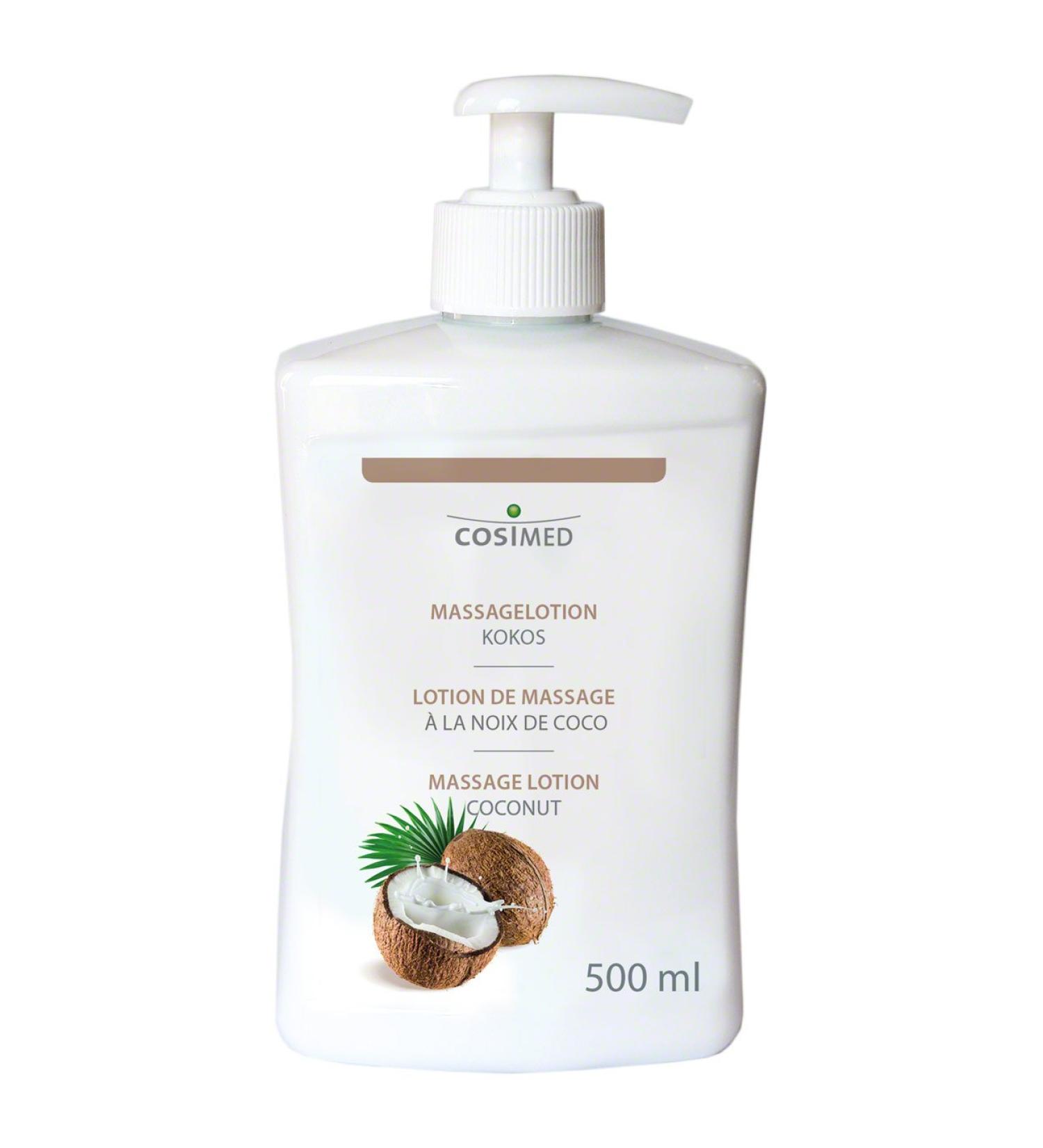 CosiMed Coconut Massage Lotion 500ml - Premium Skin Care & Therapeutic Relief | International Shipping - Buy Online on GoSupps.com