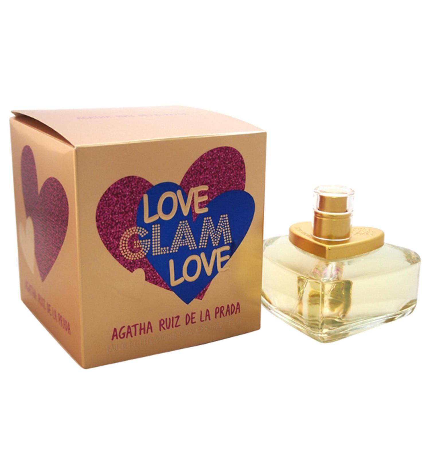 Agatha Ru z De La Prada Love Glam Love Eau de Toilette Spray for Women 2.7 Ounce 2.7 Fl Oz (Pack of 1)